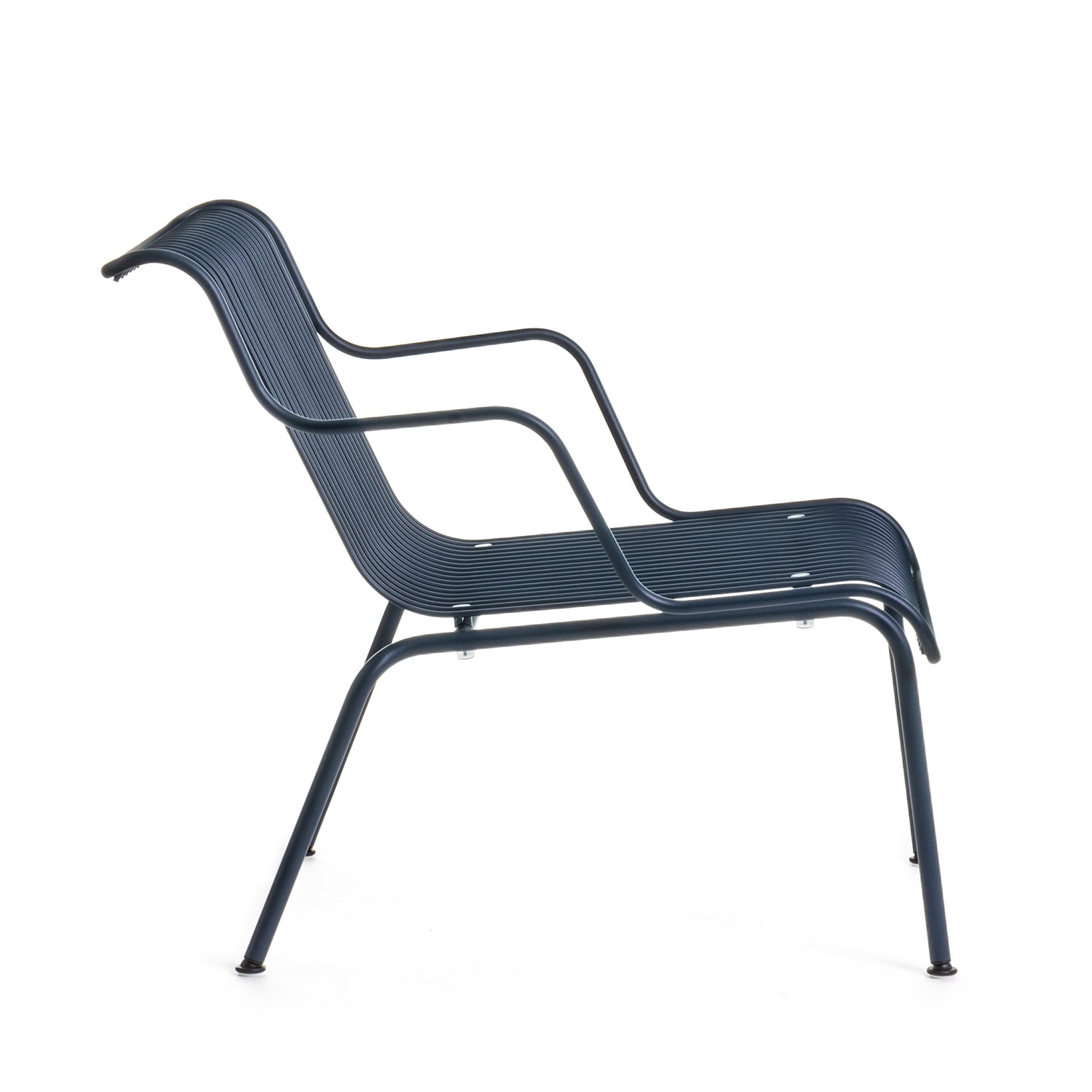 Magis South Low Armchair in dark blue