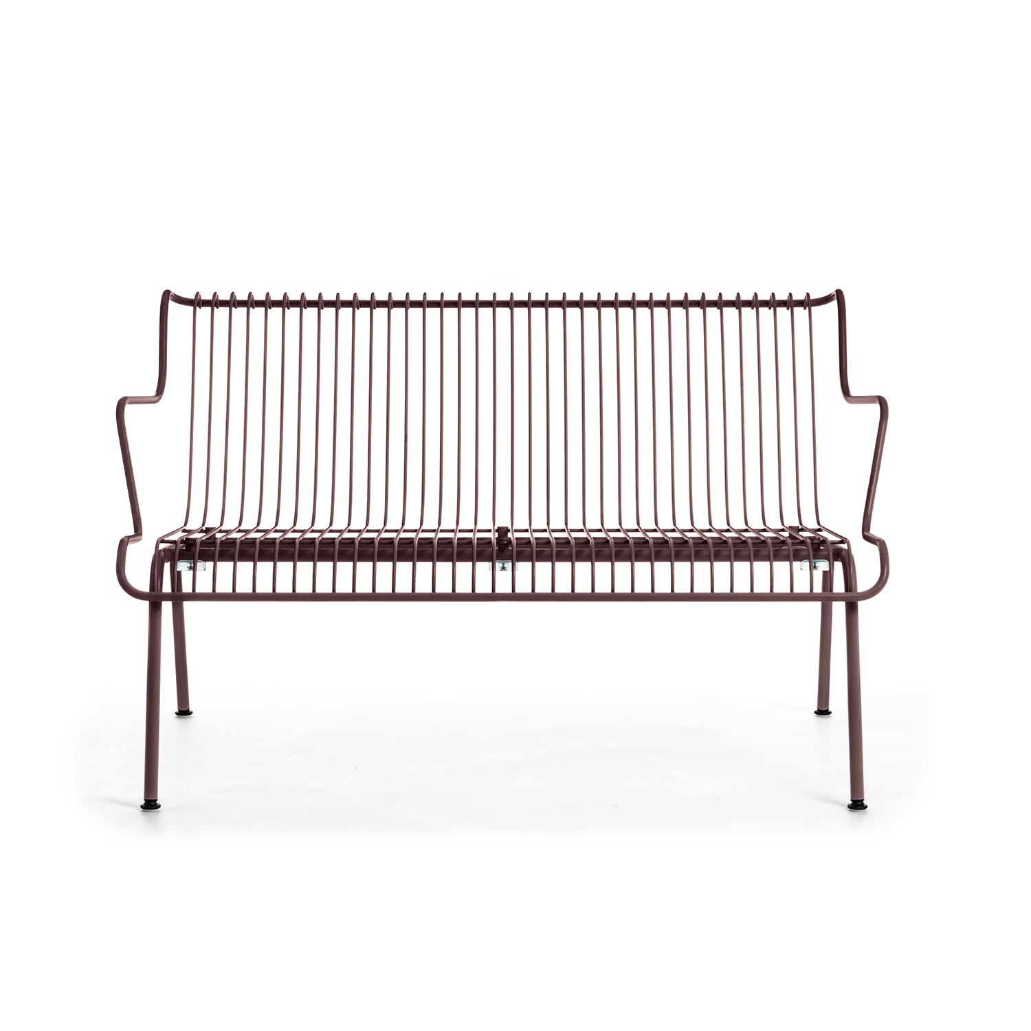 Magis South Low Bench in bordeaux