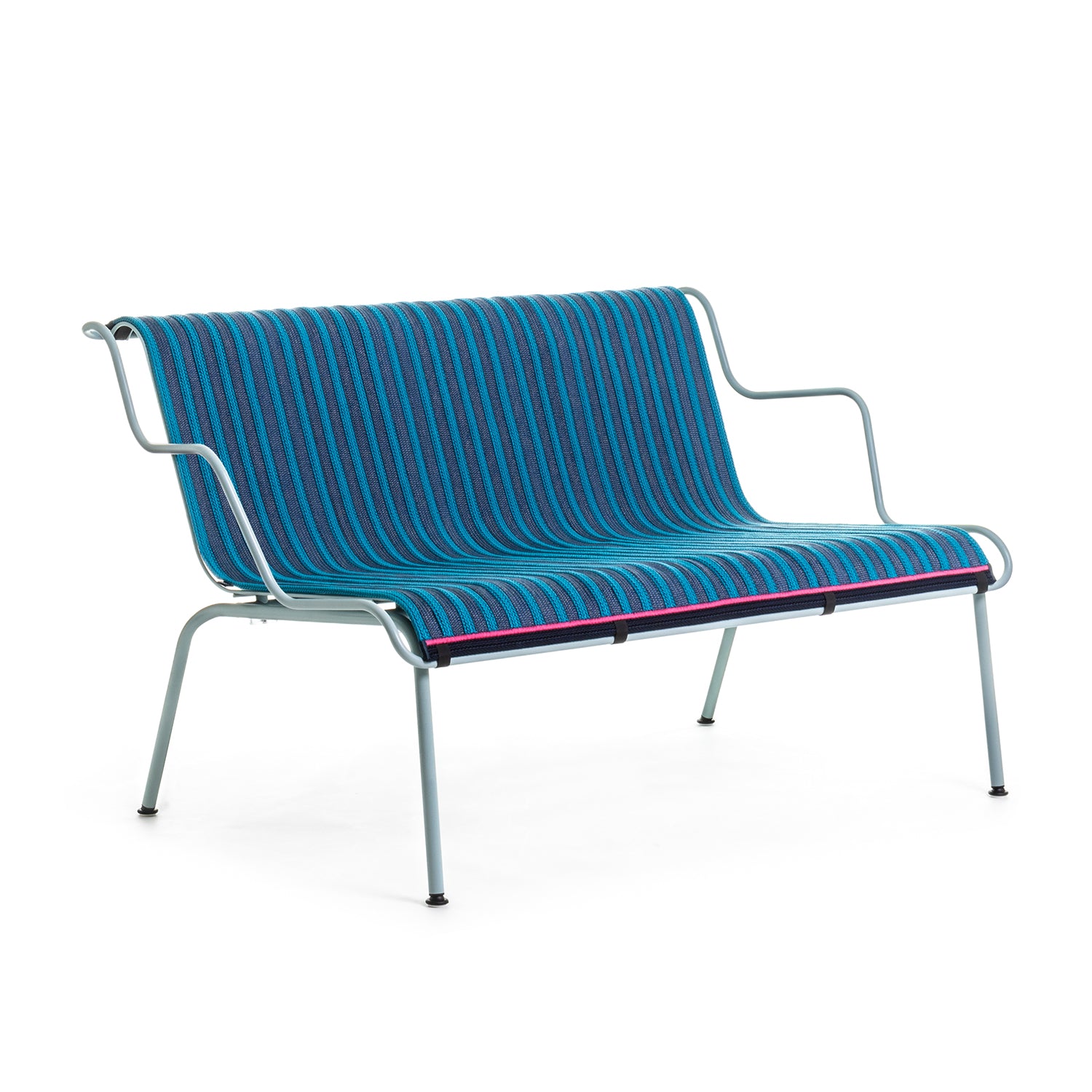 Magis South Low Bench in light blue