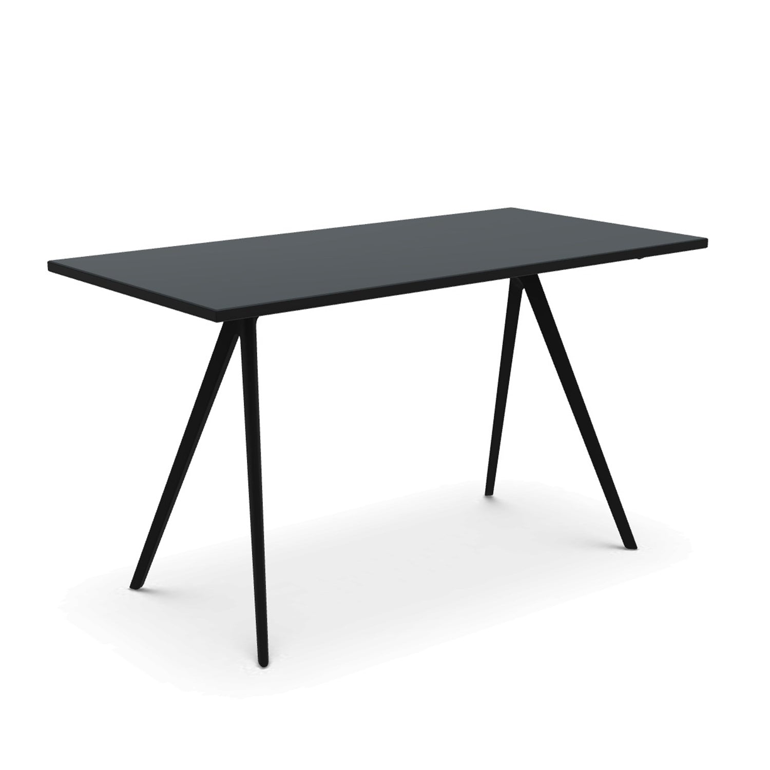 Magis Baquette table fenix grey top - The Design Choice