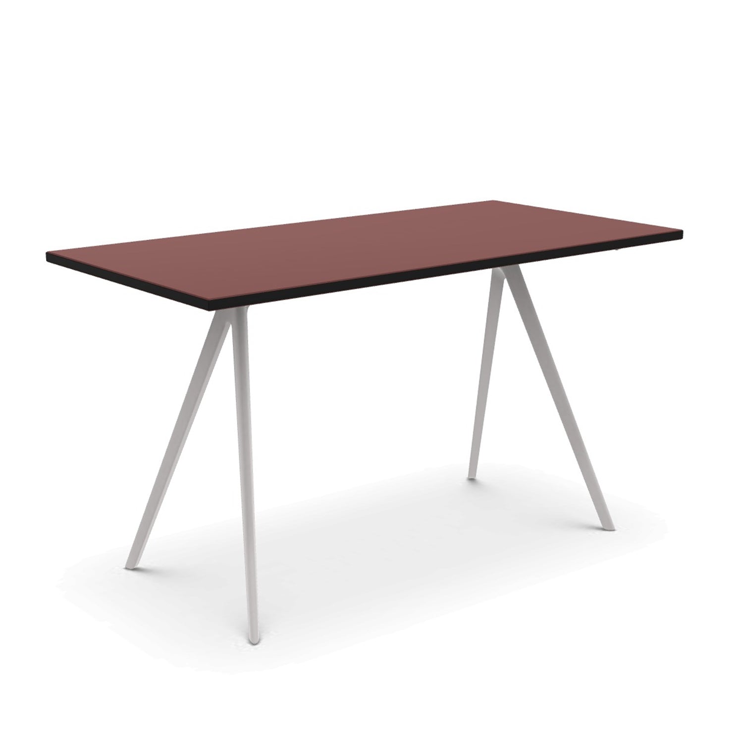 Magis Baquette table fenix red top - The Design Choice