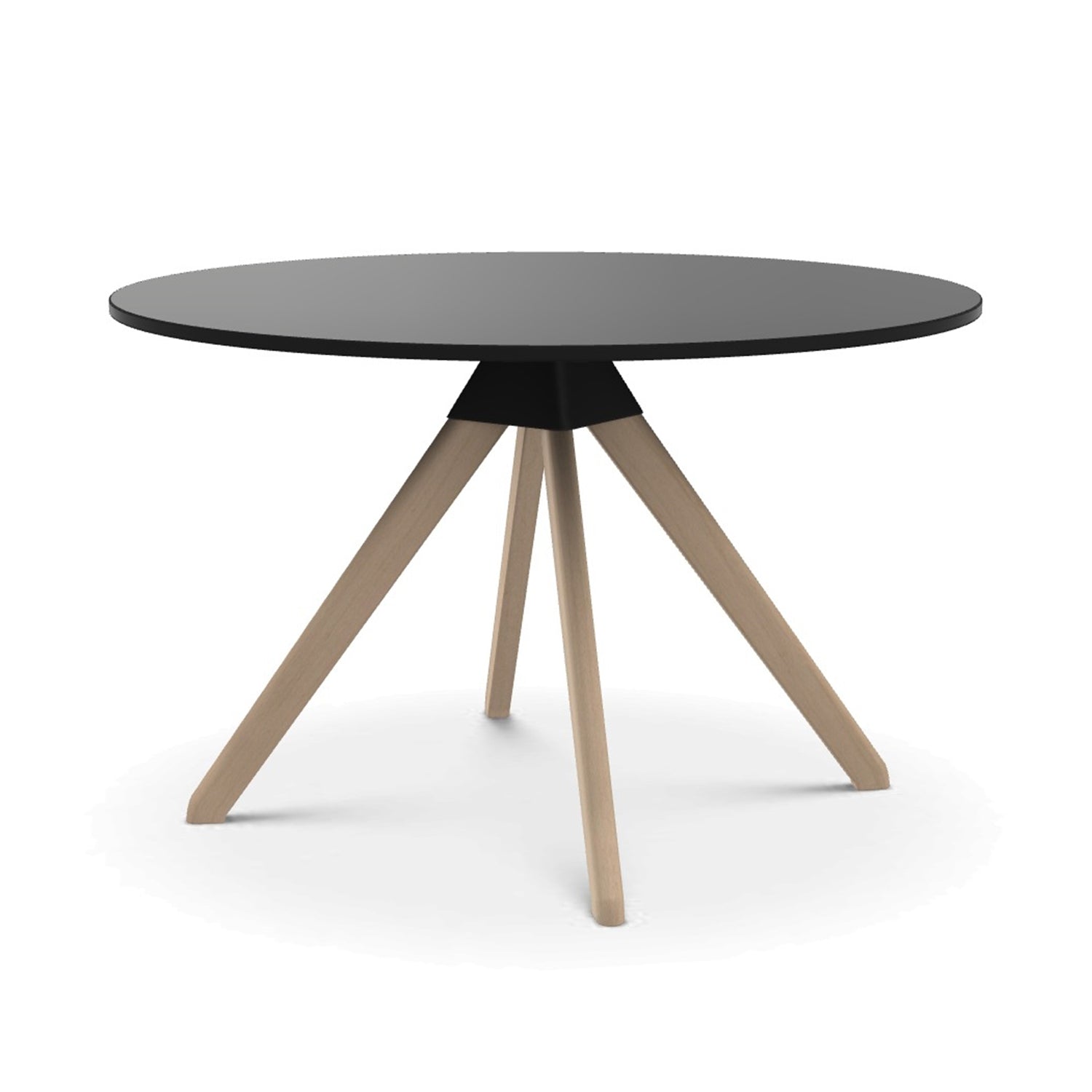 Cuckoo - The Wild Bunch Dining Table in black and natural beech