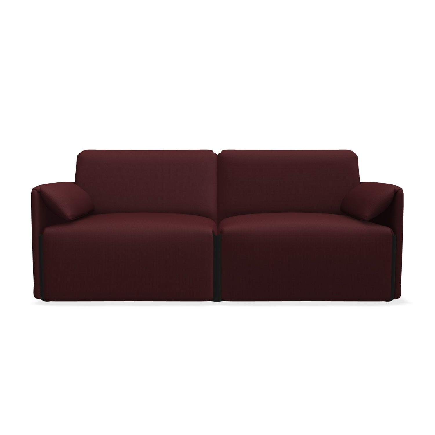 Magis Costume Sofa Combination 1 - 2 Seater Sofa in bordeaux