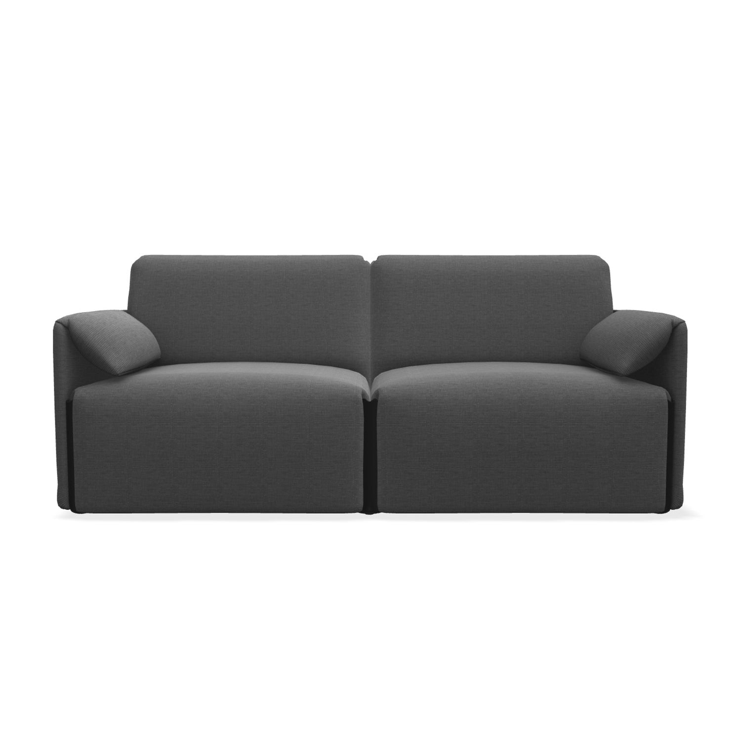 Magis Costume Sofa Combination 1 - 2 Seater Sofa in rock grey