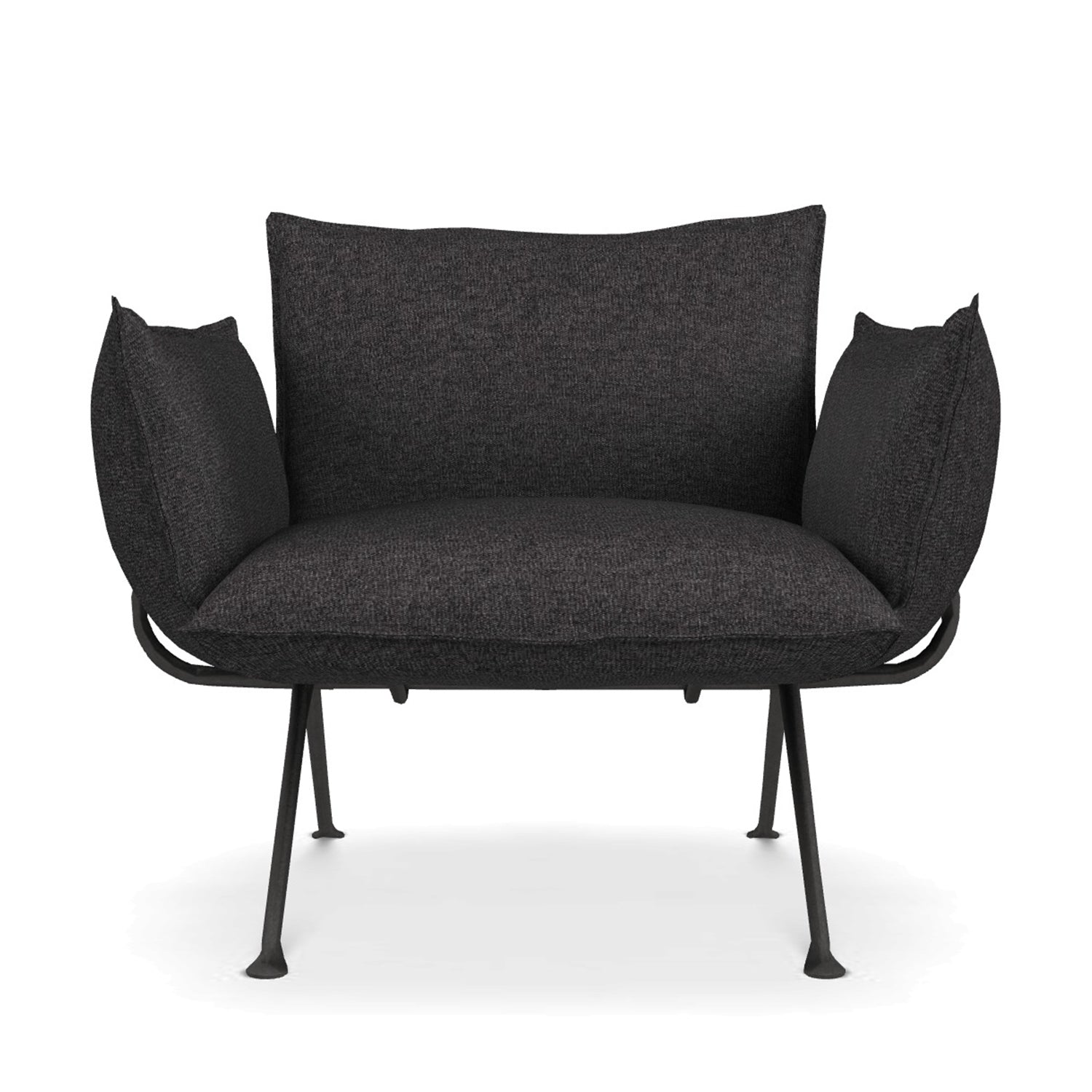 Magis Officina Armchair in dark grey fabric