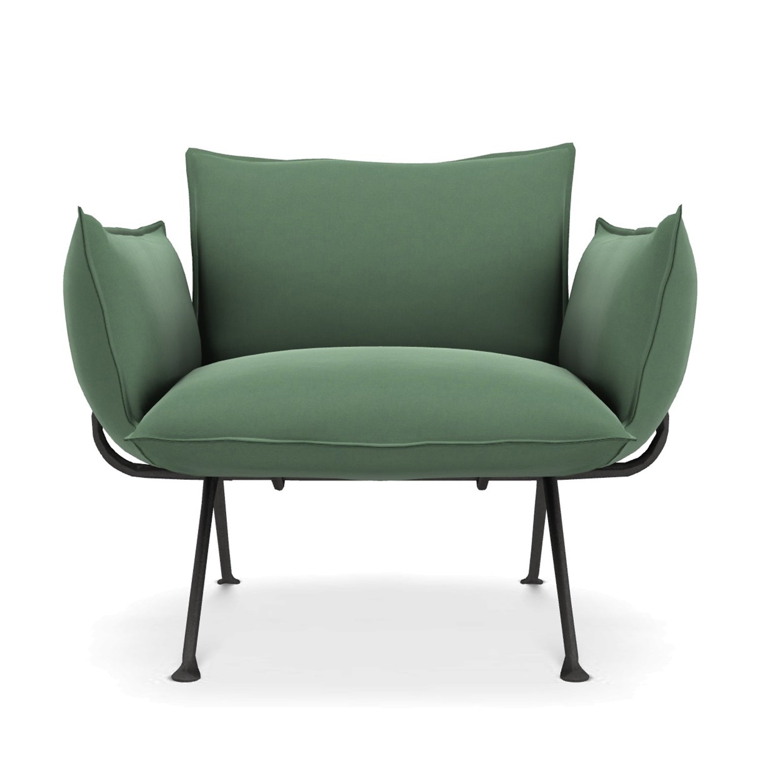 Magis Officina Armchair in green fabric