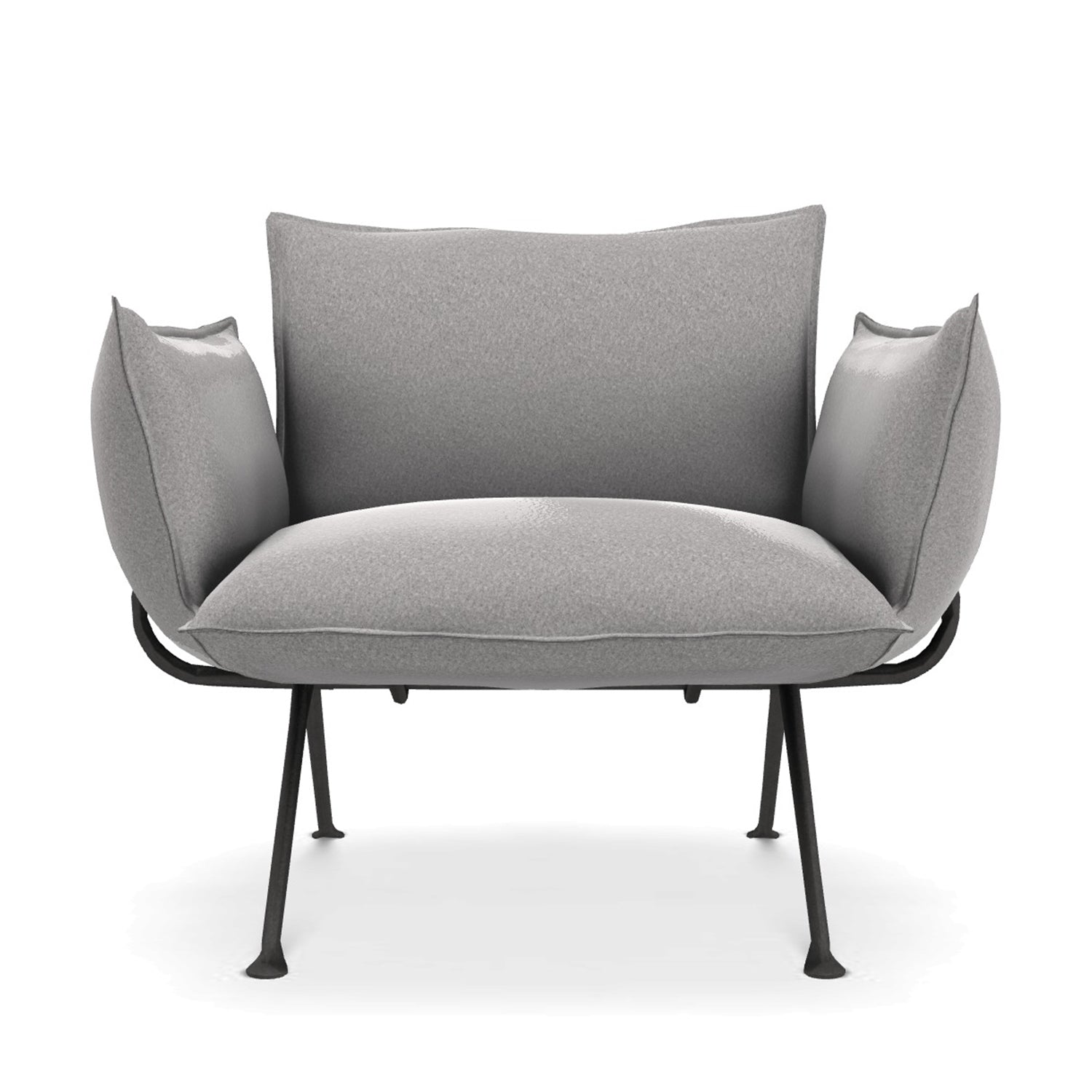 Magis Officina Armchair in grey fabric