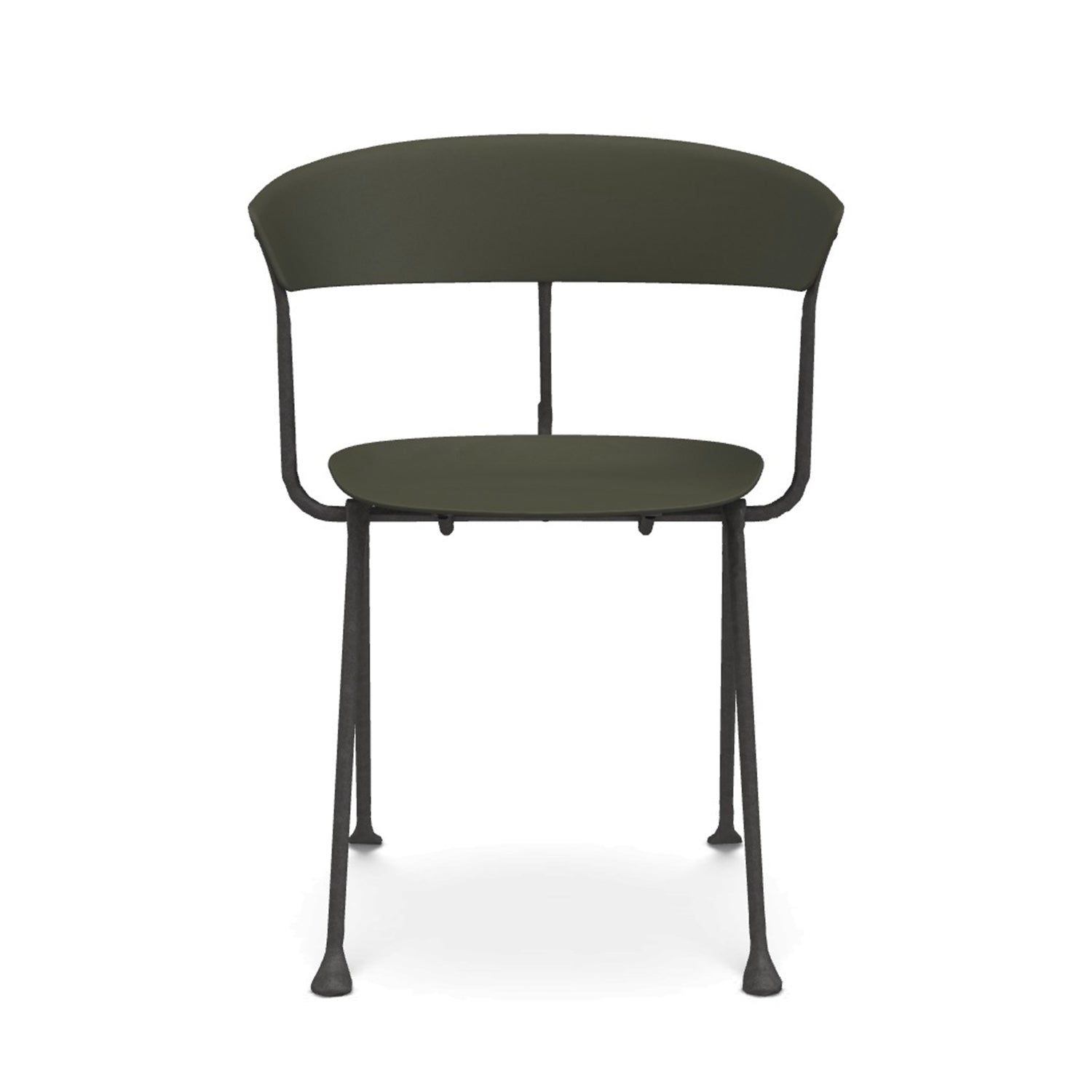 Magis Officina chair black legs green