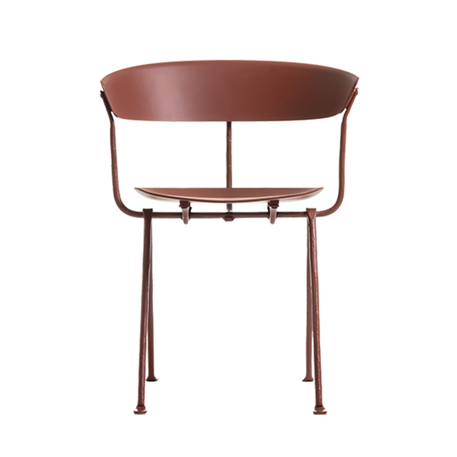 Magis Officina chair brown legs brown