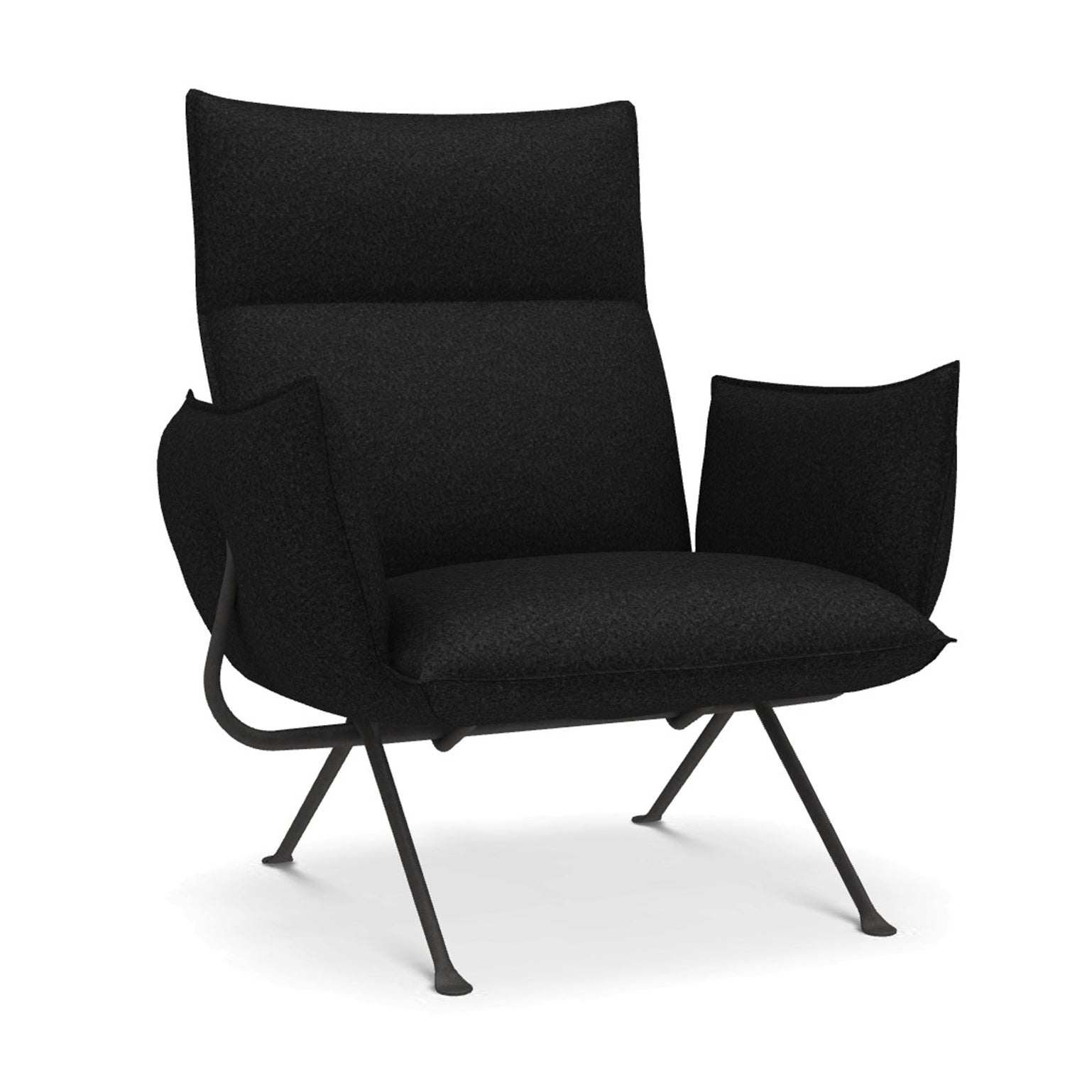 Magis Officina High Back Armchair in charcoal