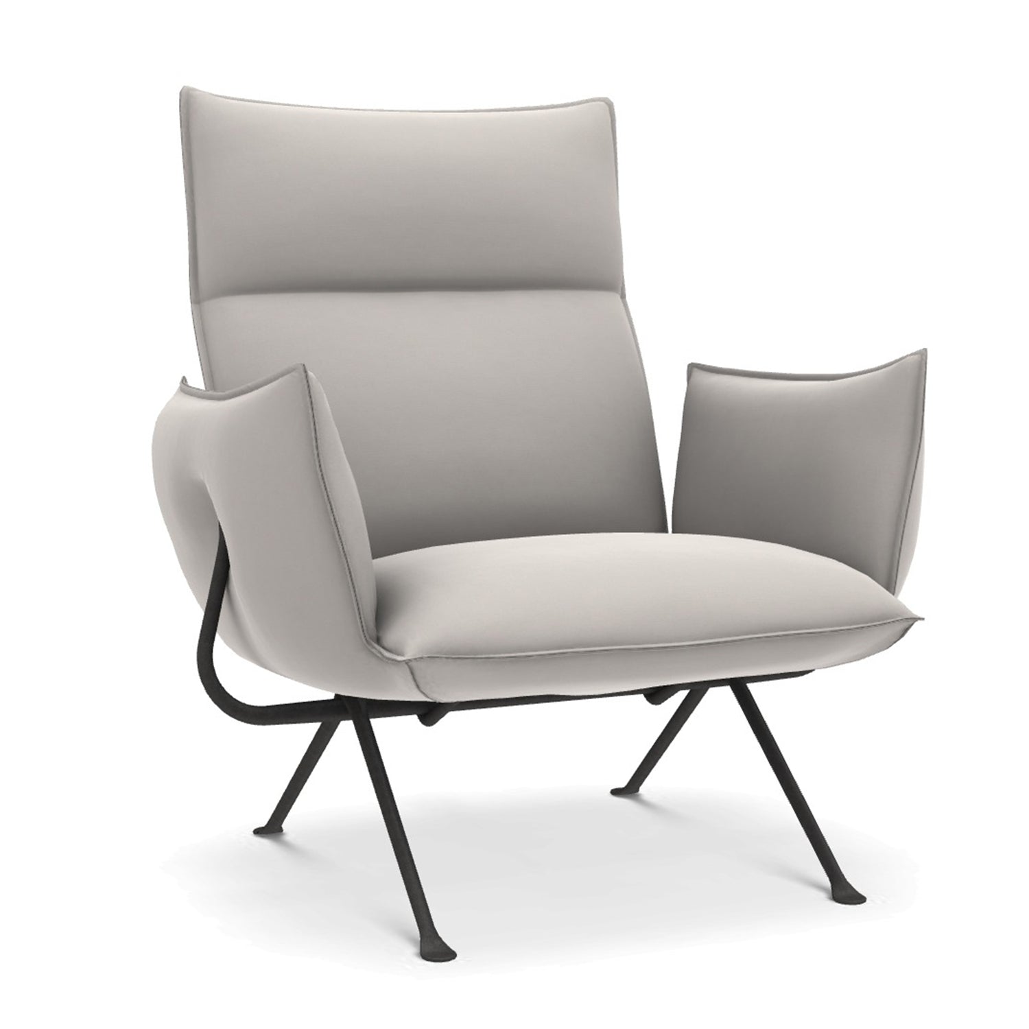 Magis Officina High Back Armchair in Light Grey