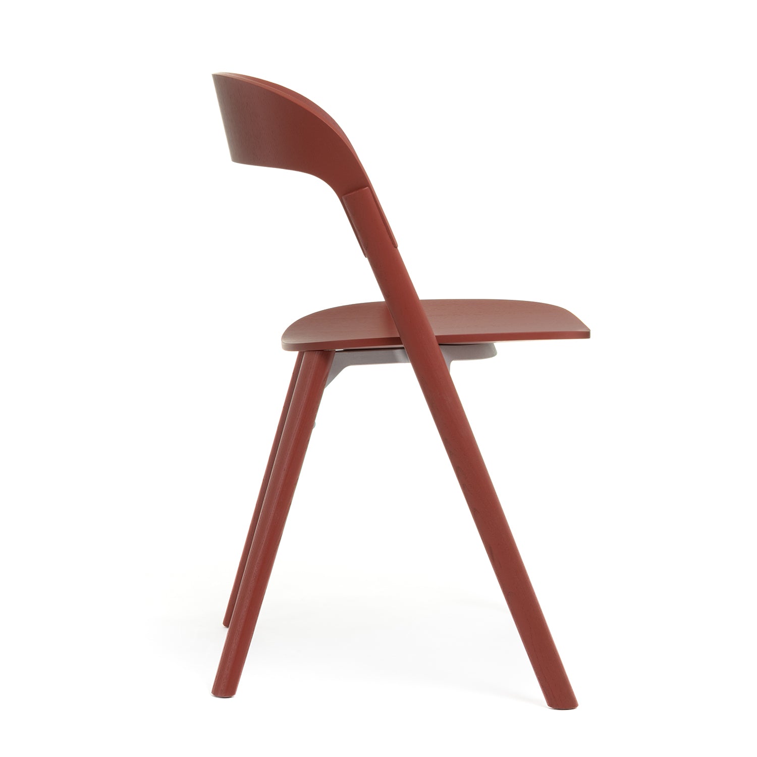 Magis Pila Dining Chair in red