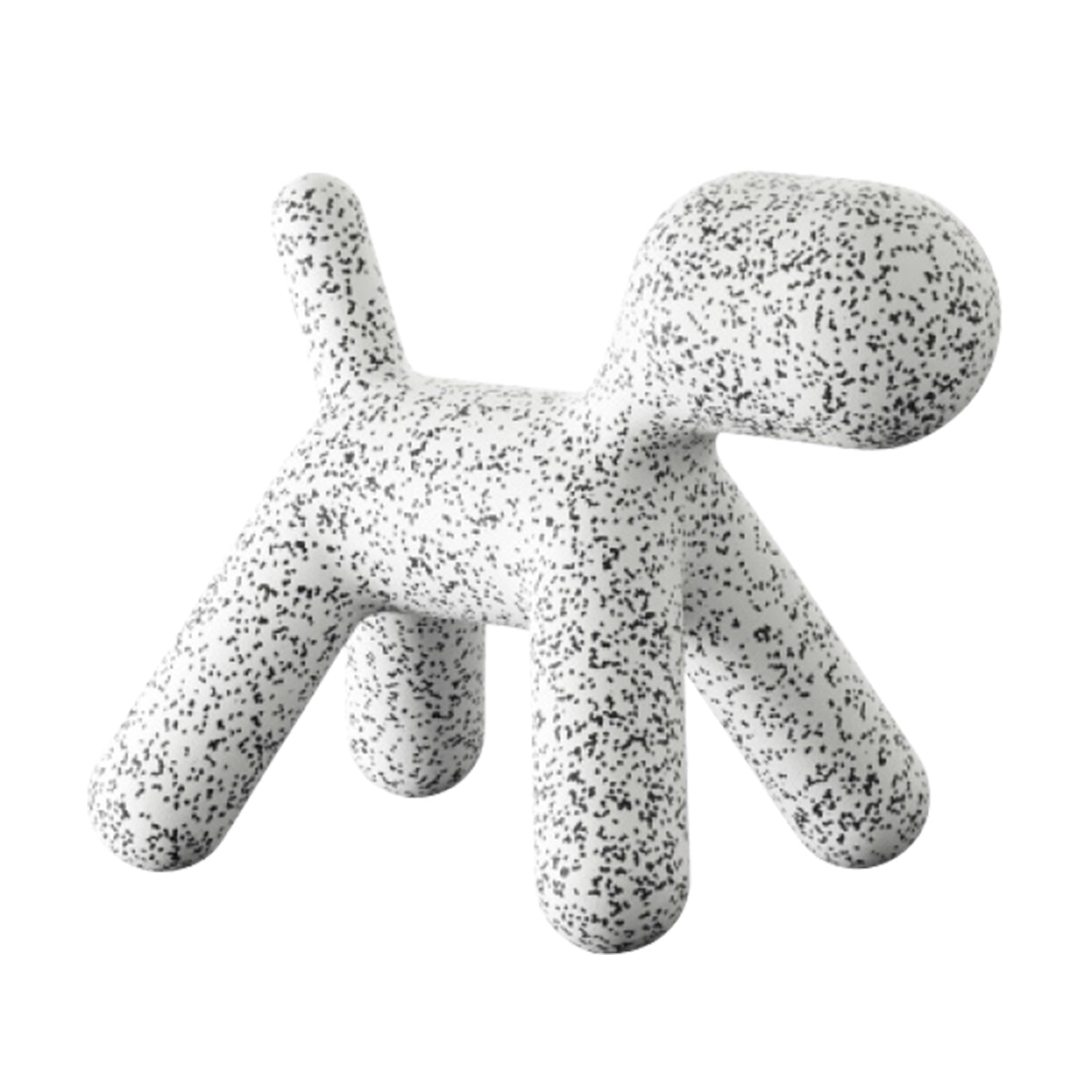 Magis Abstract Puppy Stool in black & white