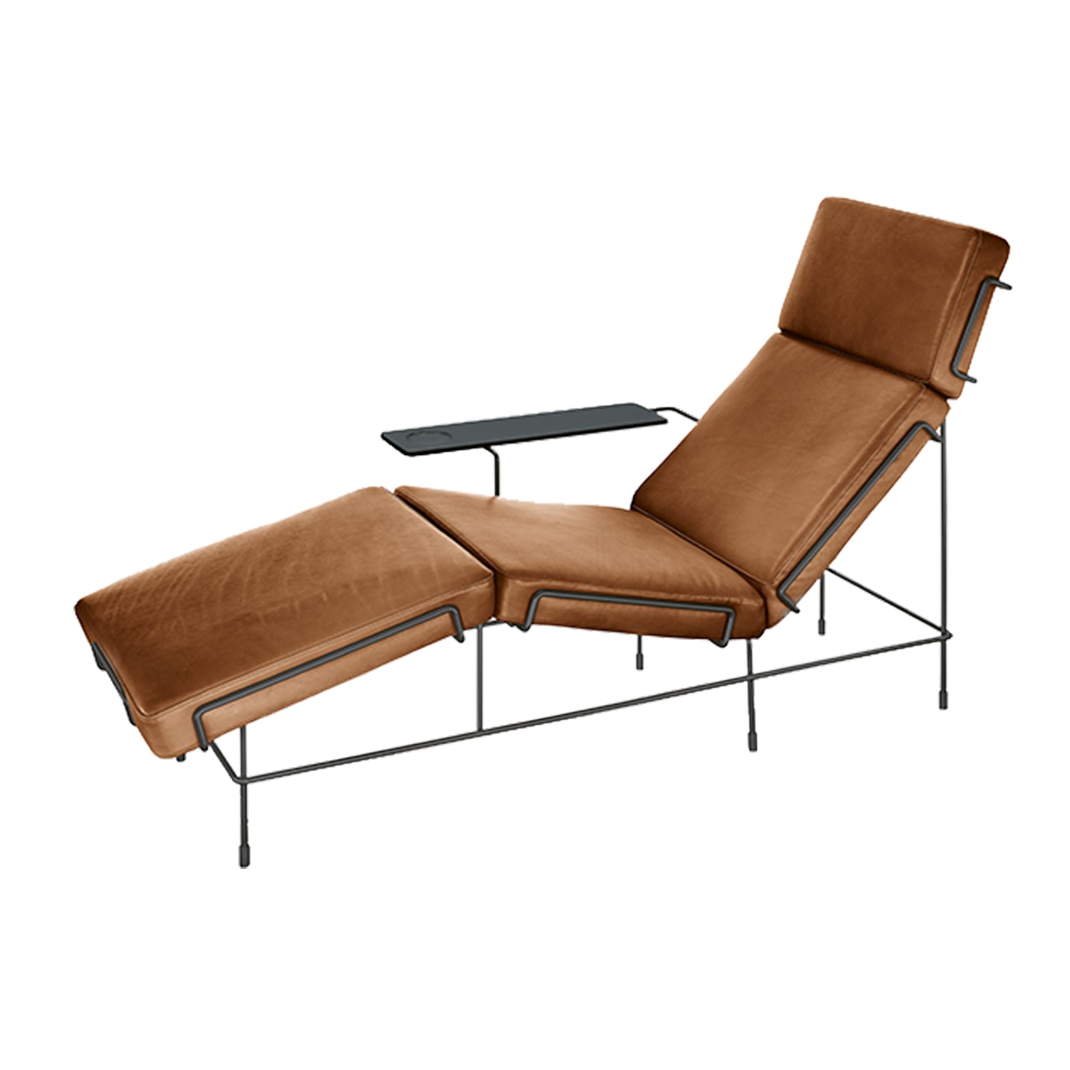 Magis Traffic Chaise Longue in leather