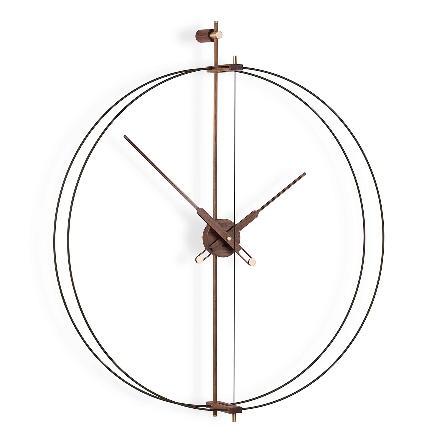 Nomon Clock black and walnut