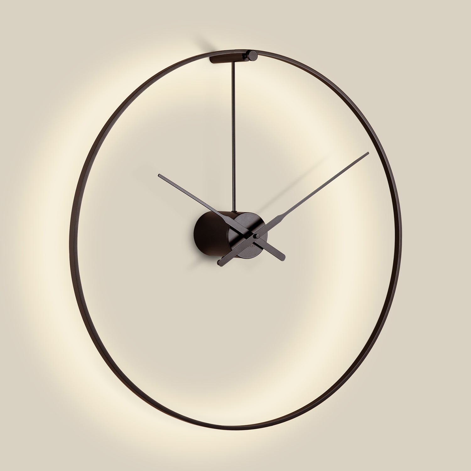 Nomon Ombra Luxury Clock Wall integrated