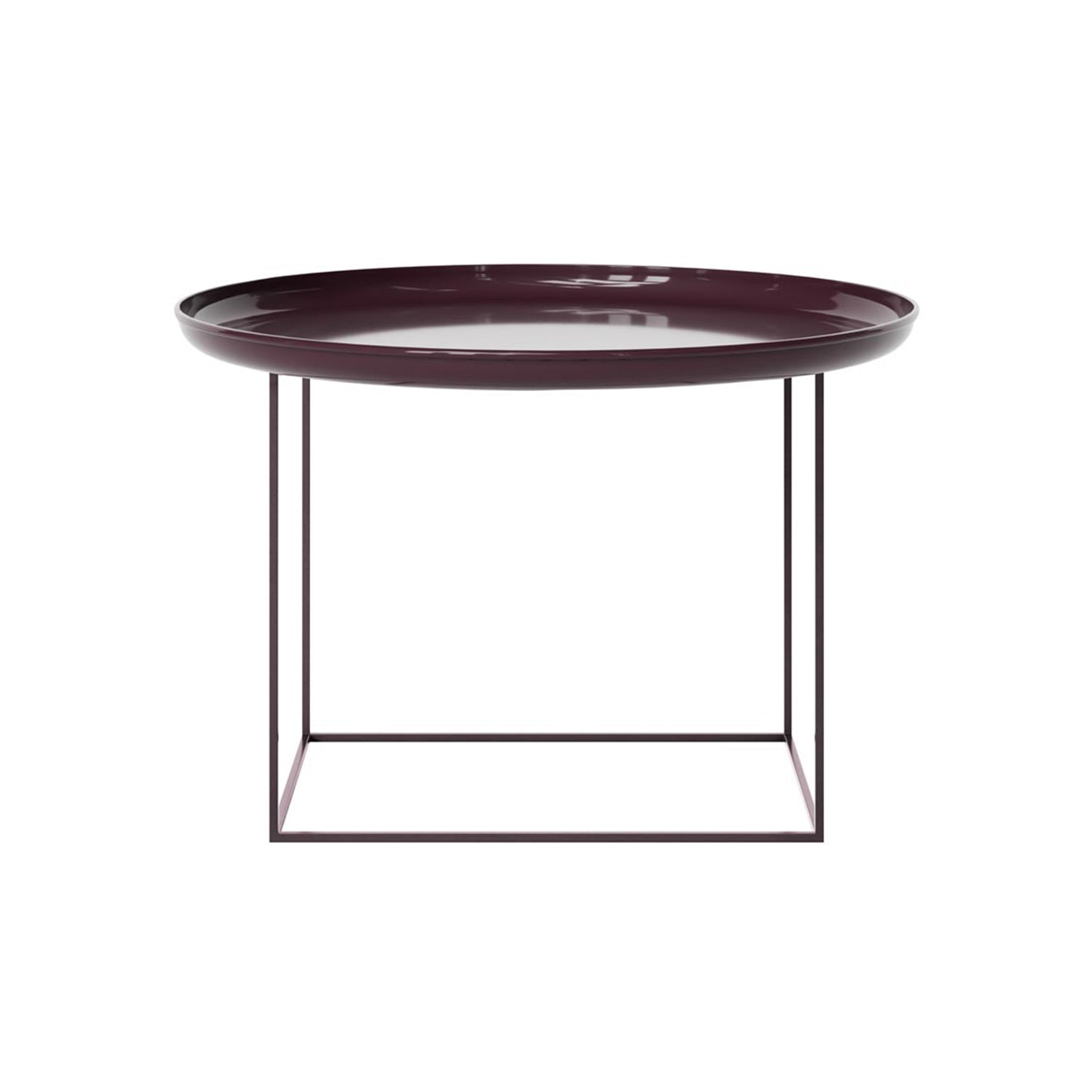 NORR11 Duke Coffee Table Medium in maroon