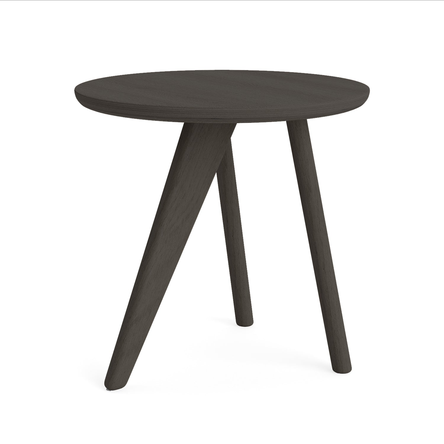 NORR11 Fin Side Table in black oak