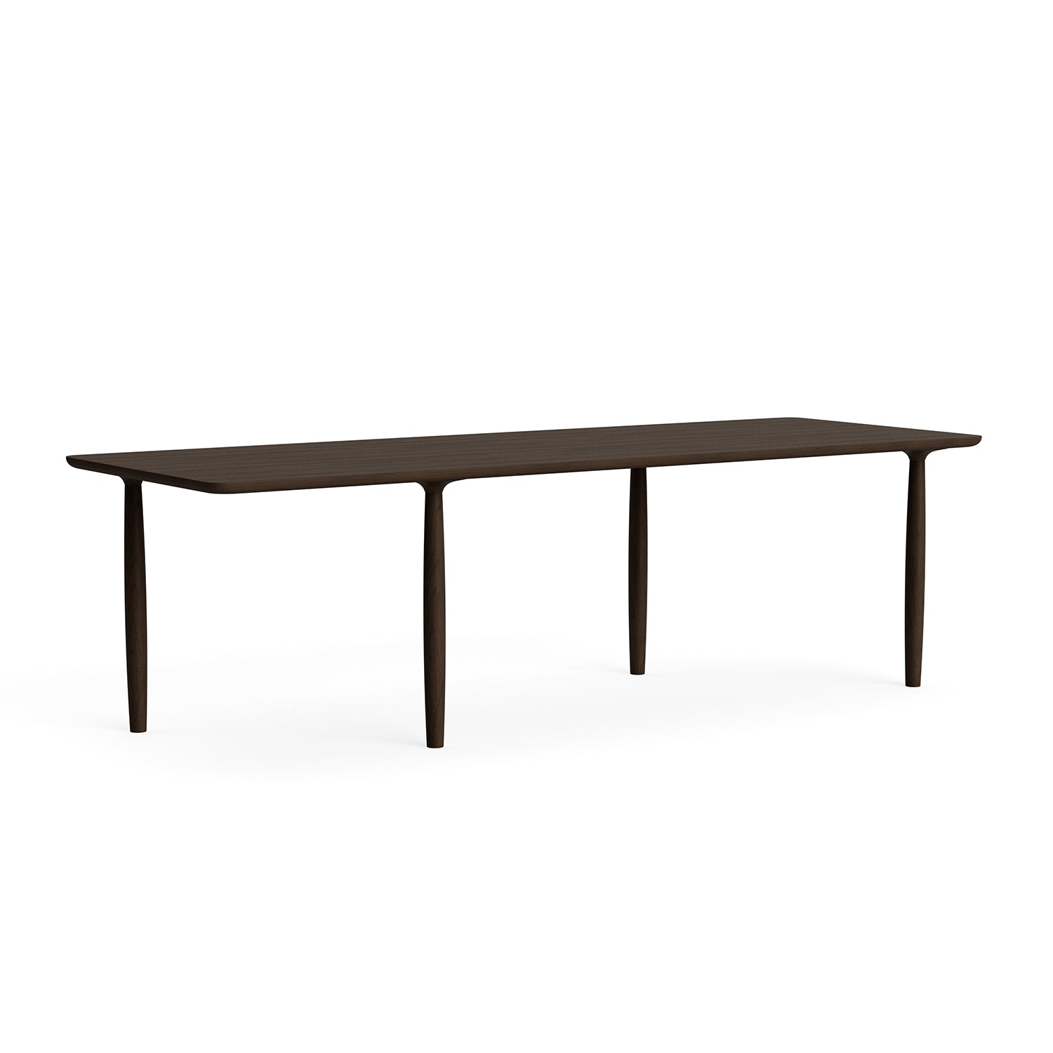 NORR11 Oku Dining Table in dark smoked oak 250cm