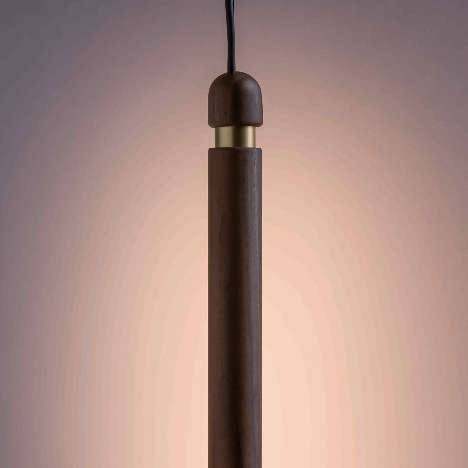 Nomon Linea V Pendant Lamp in walnut