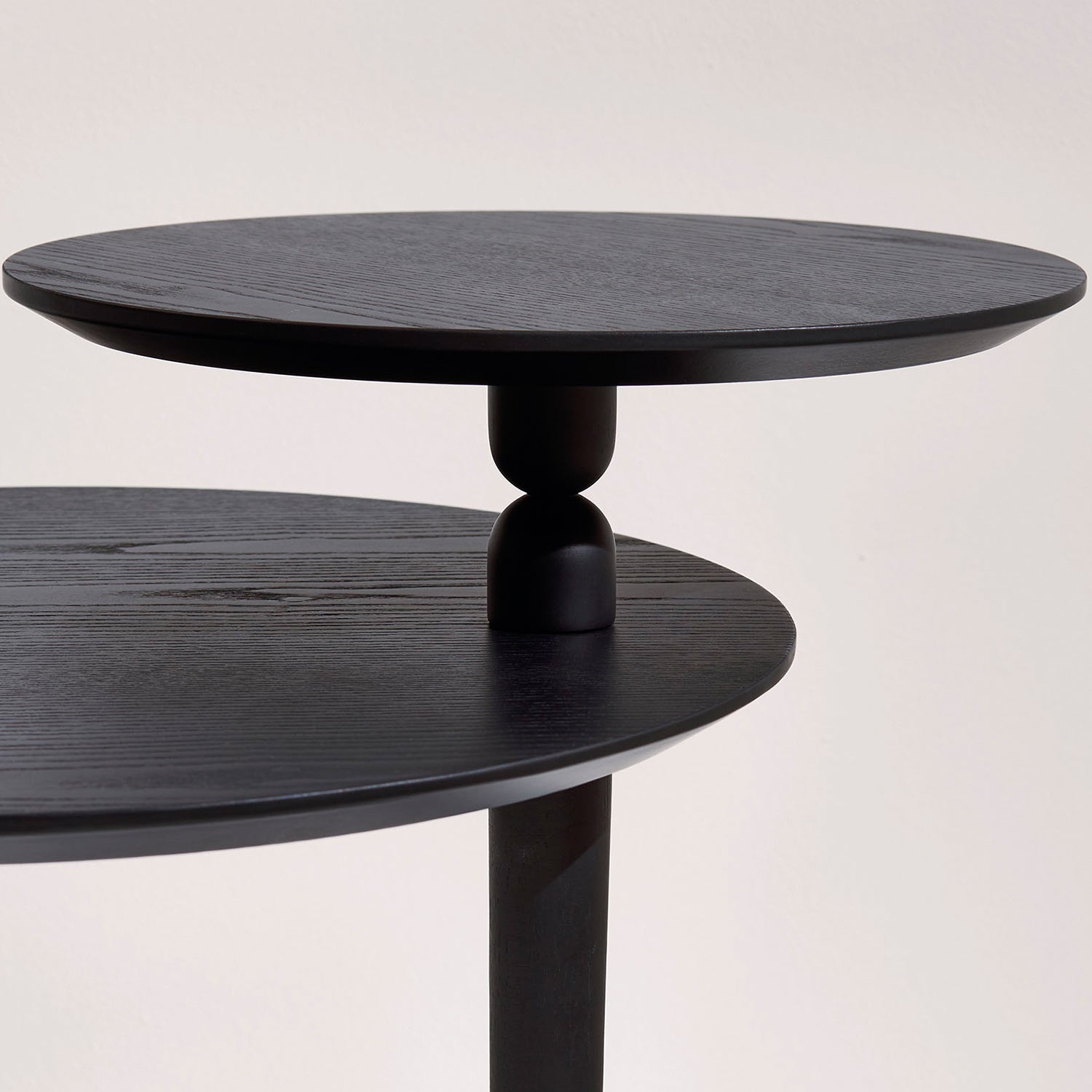 Nomon Mesa Vaiven Side Table in black ash