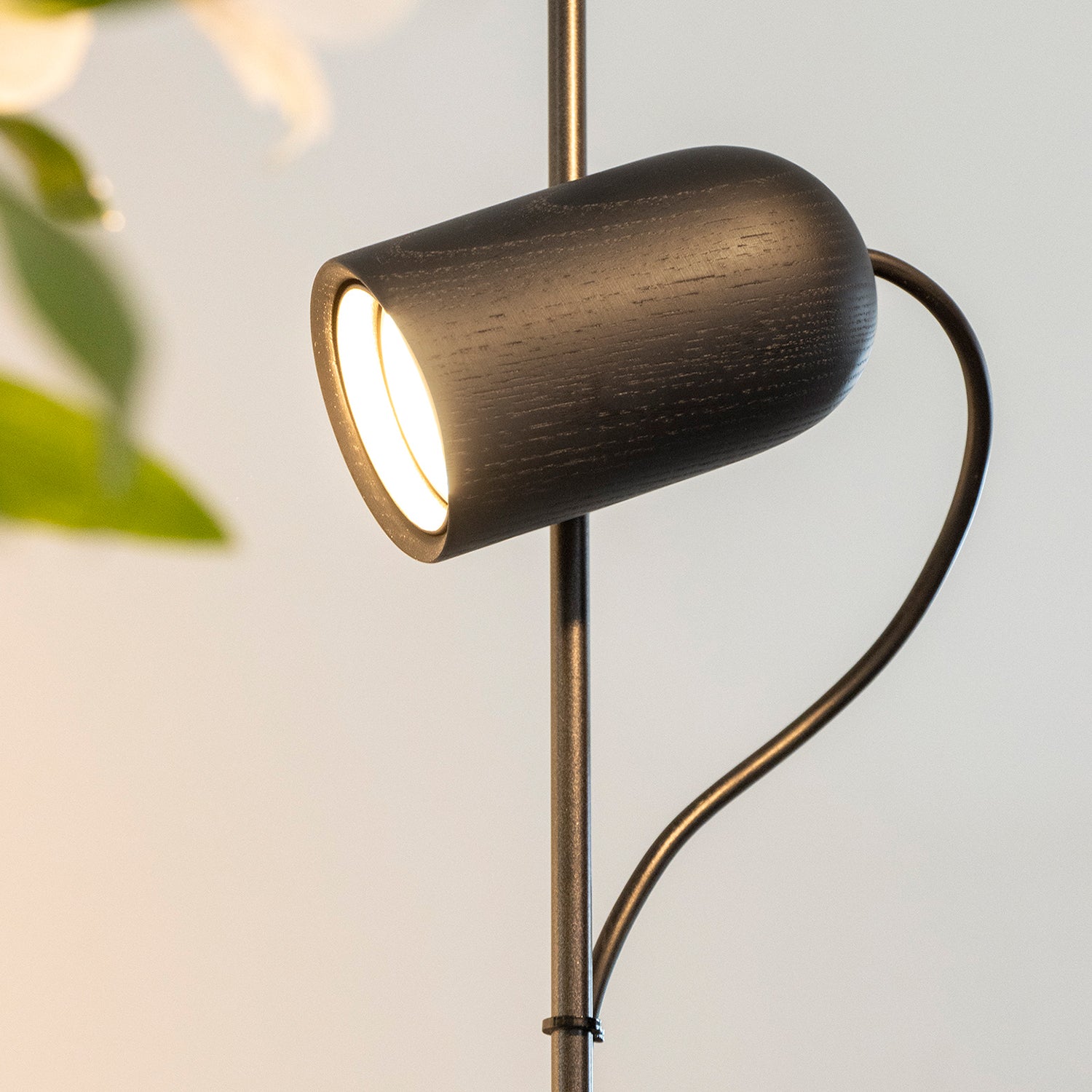 Nomon Onfa Pendant Lamp in black ash and graphite