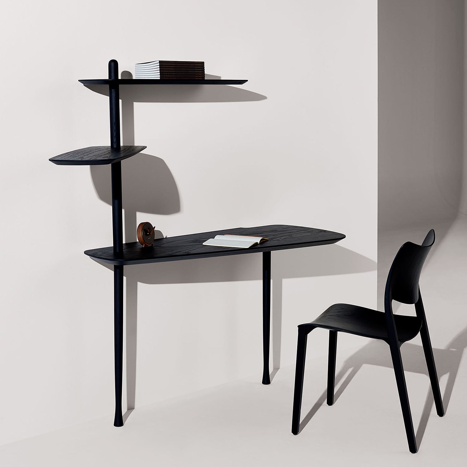 Nomon Escritorio Unica Desk in black ash