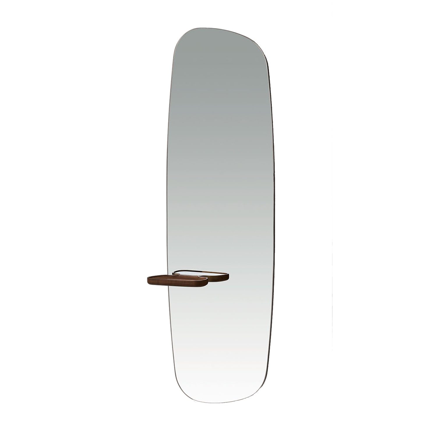 Nomon Wall Mirror with walnut