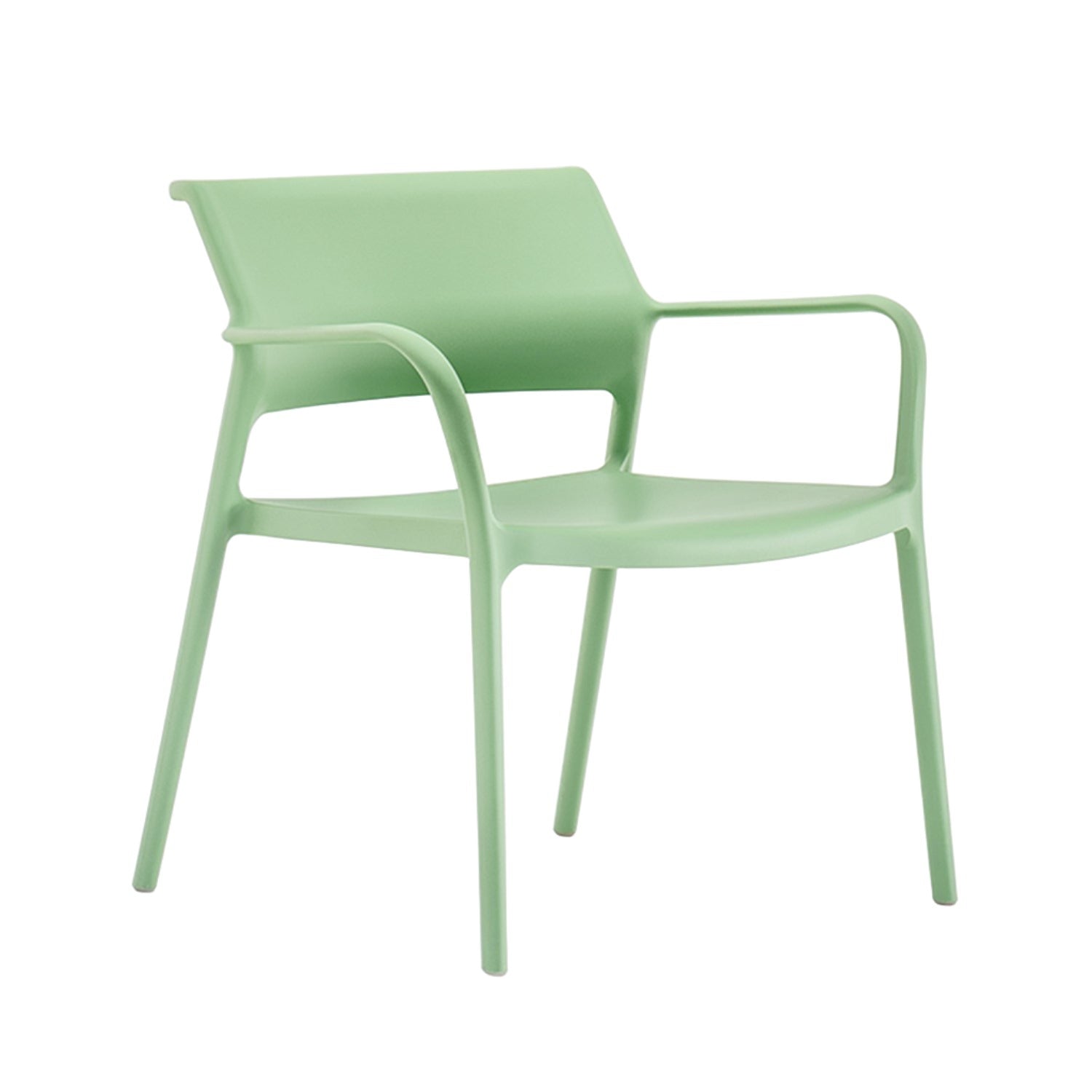 Pedrali Ara 316 Outdoor Lounge Chair in sage