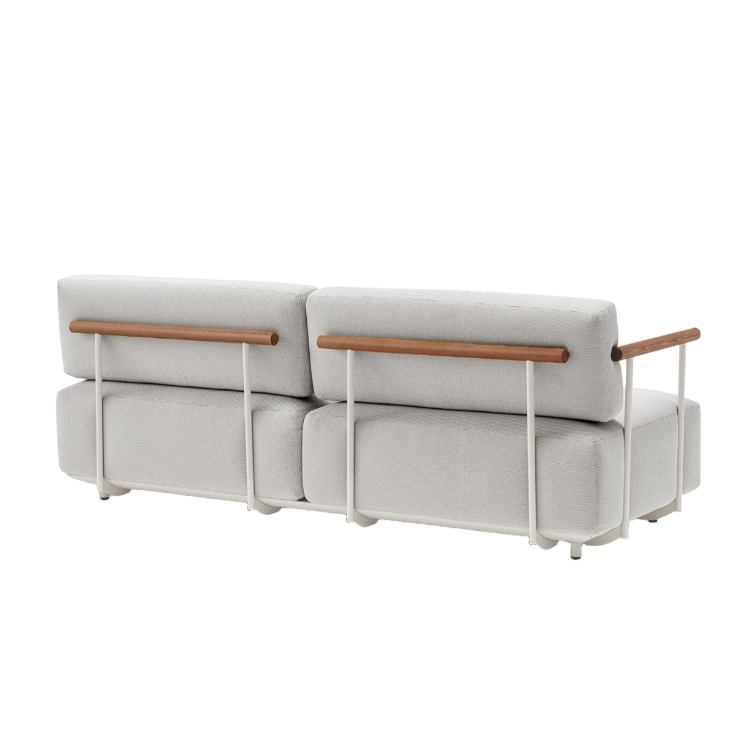 Pedrali Arki Outdoor 2 Seater Sofa in grey