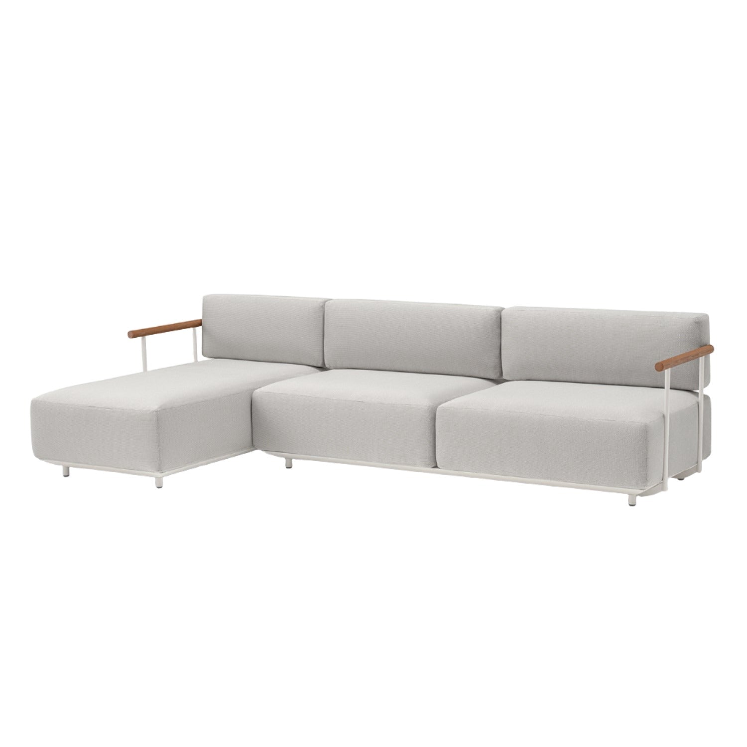 Pedrali Arki Outdoor 3 Seater Sofa in grey