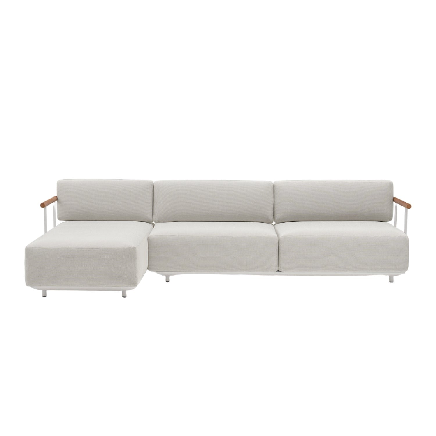 Pedrali Arki Outdoor 3 Seater Sofa in grey