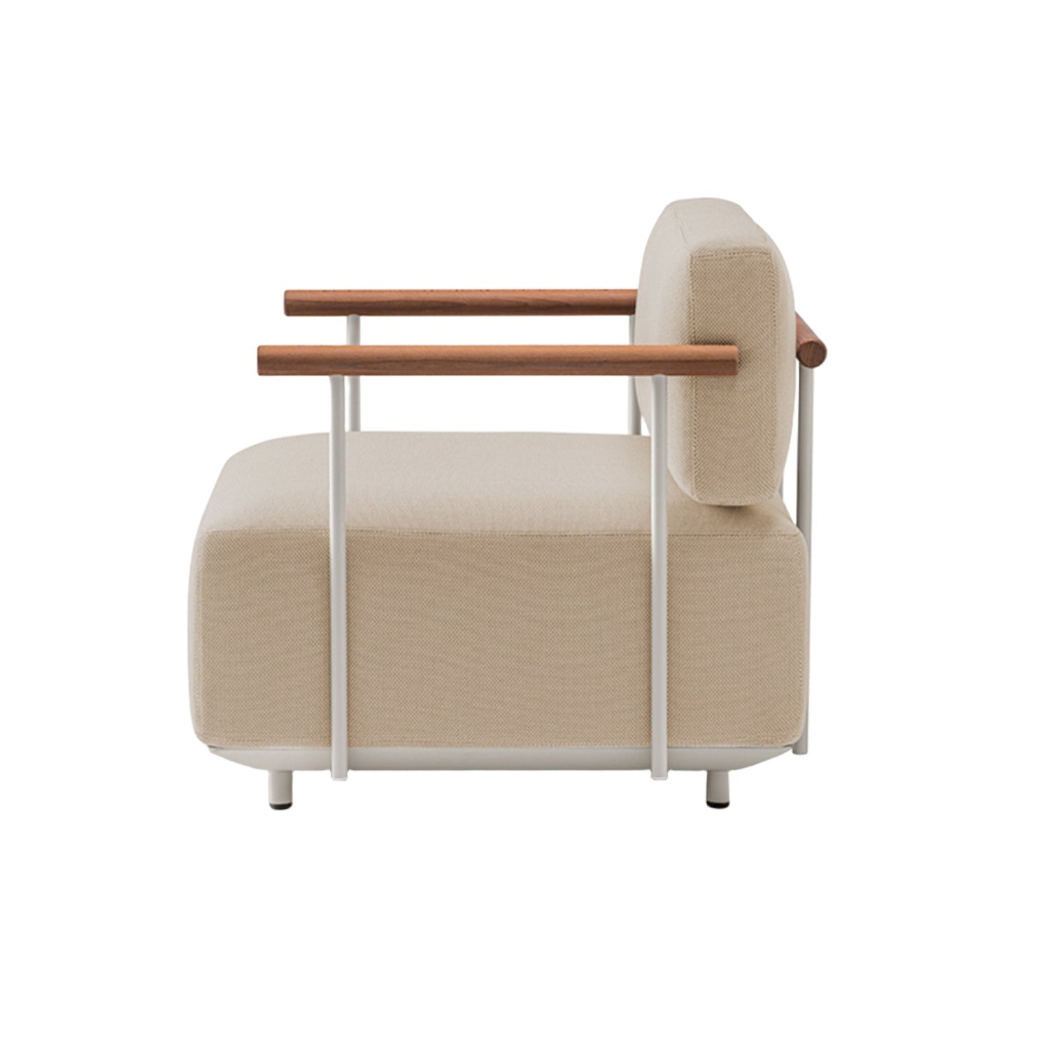 Pedrali Arki Outdoor Armchair in beige