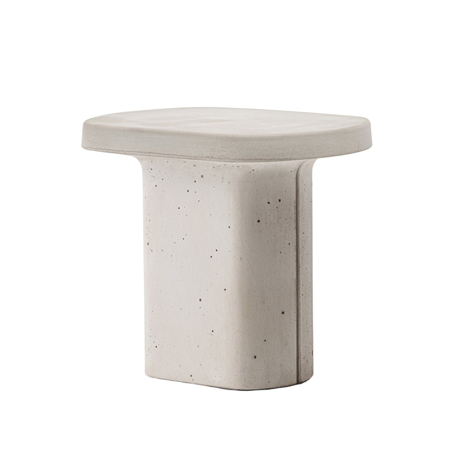 Pedrali Caementum side table in light grey