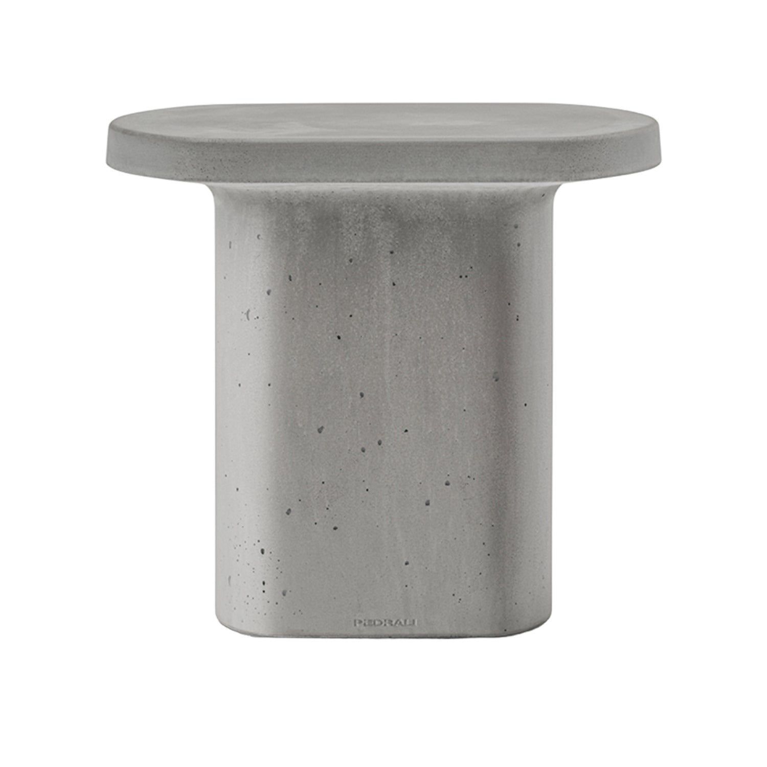 Pedrali Caementum side table in dark grey