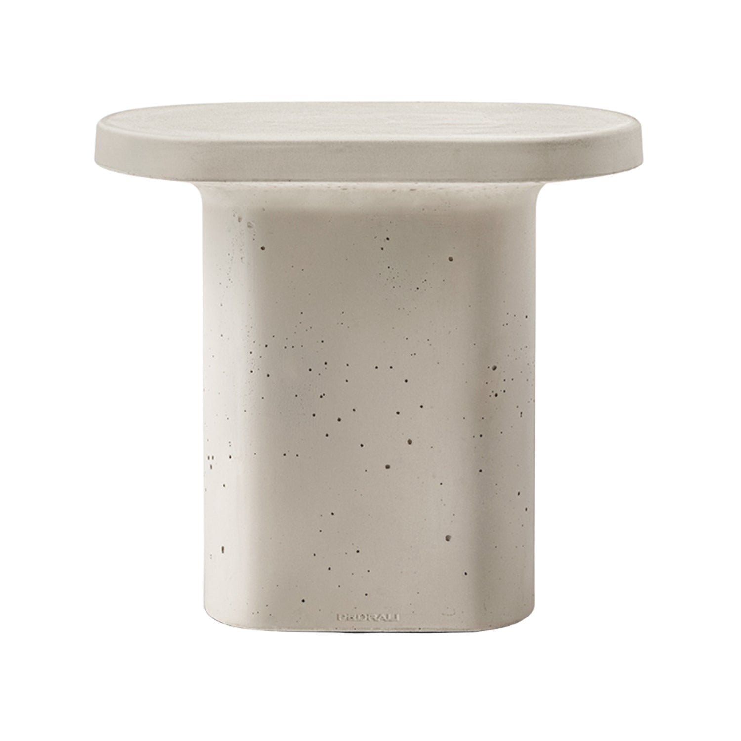 Pedrali Caementum side table in light grey