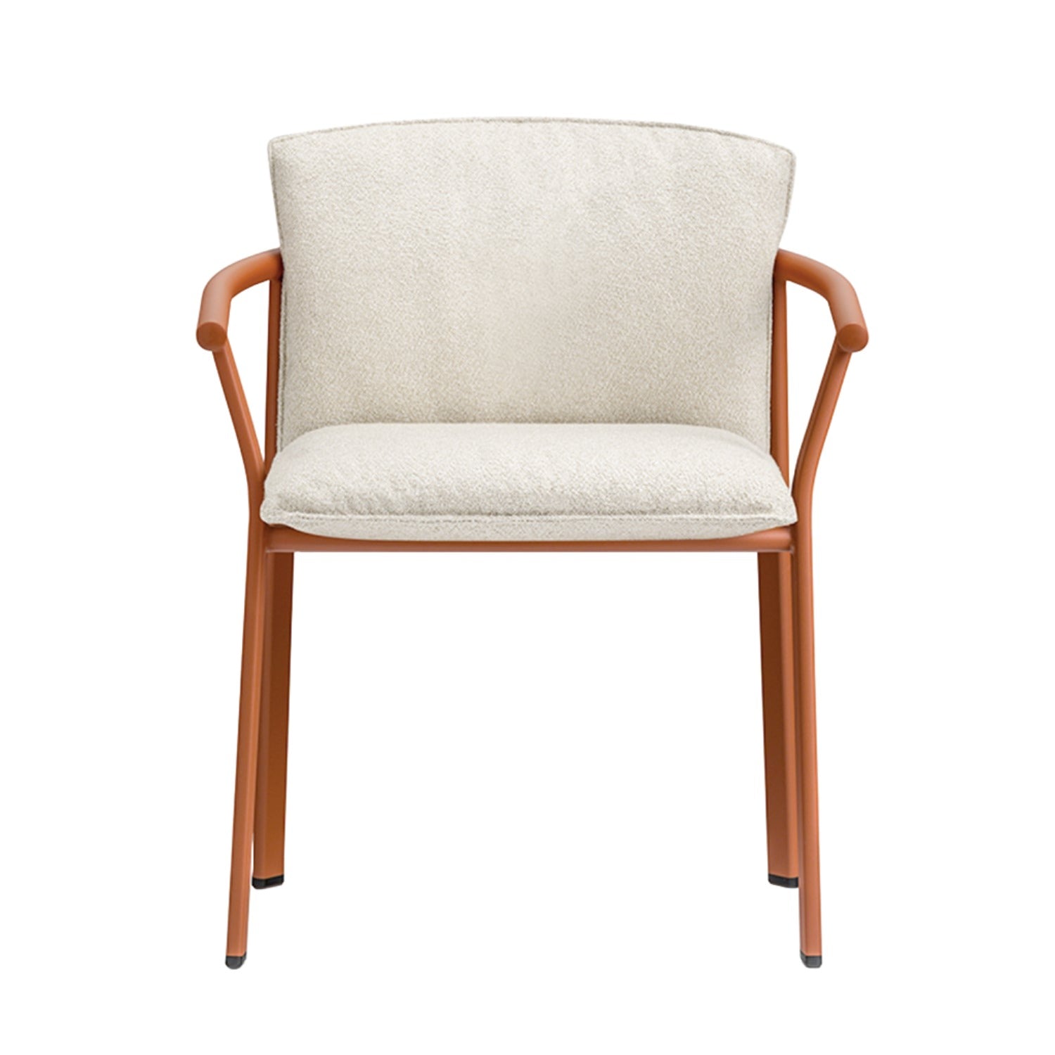 Pedrali Lamorisse 3684 Dining Chair in terracotta