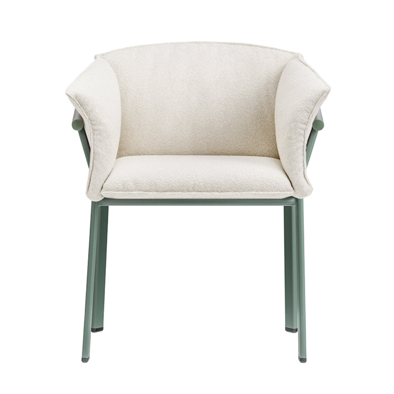 Pedrali Lamorisse 3685 Outdoor Dining Armchair in green