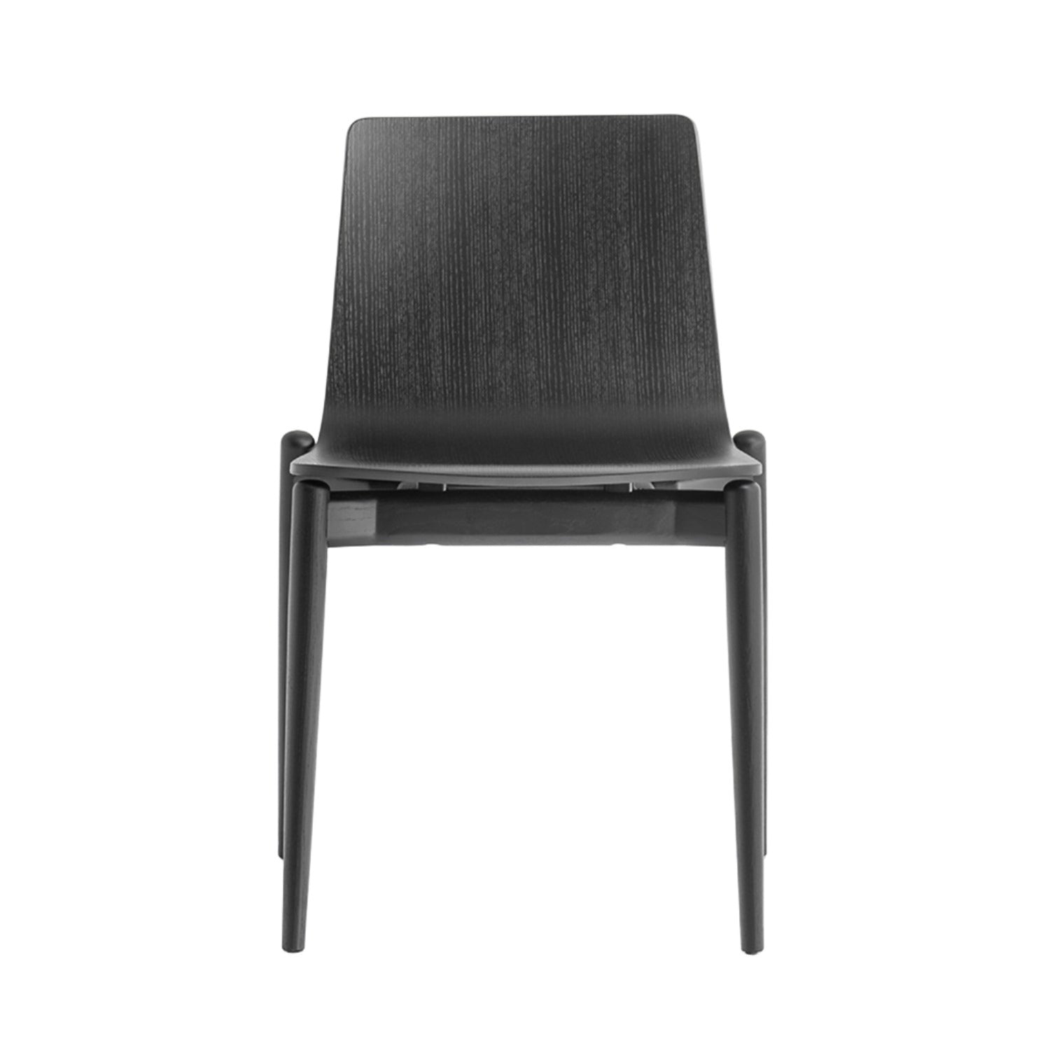 Pedrali Malmo 390 Dining Chair in black