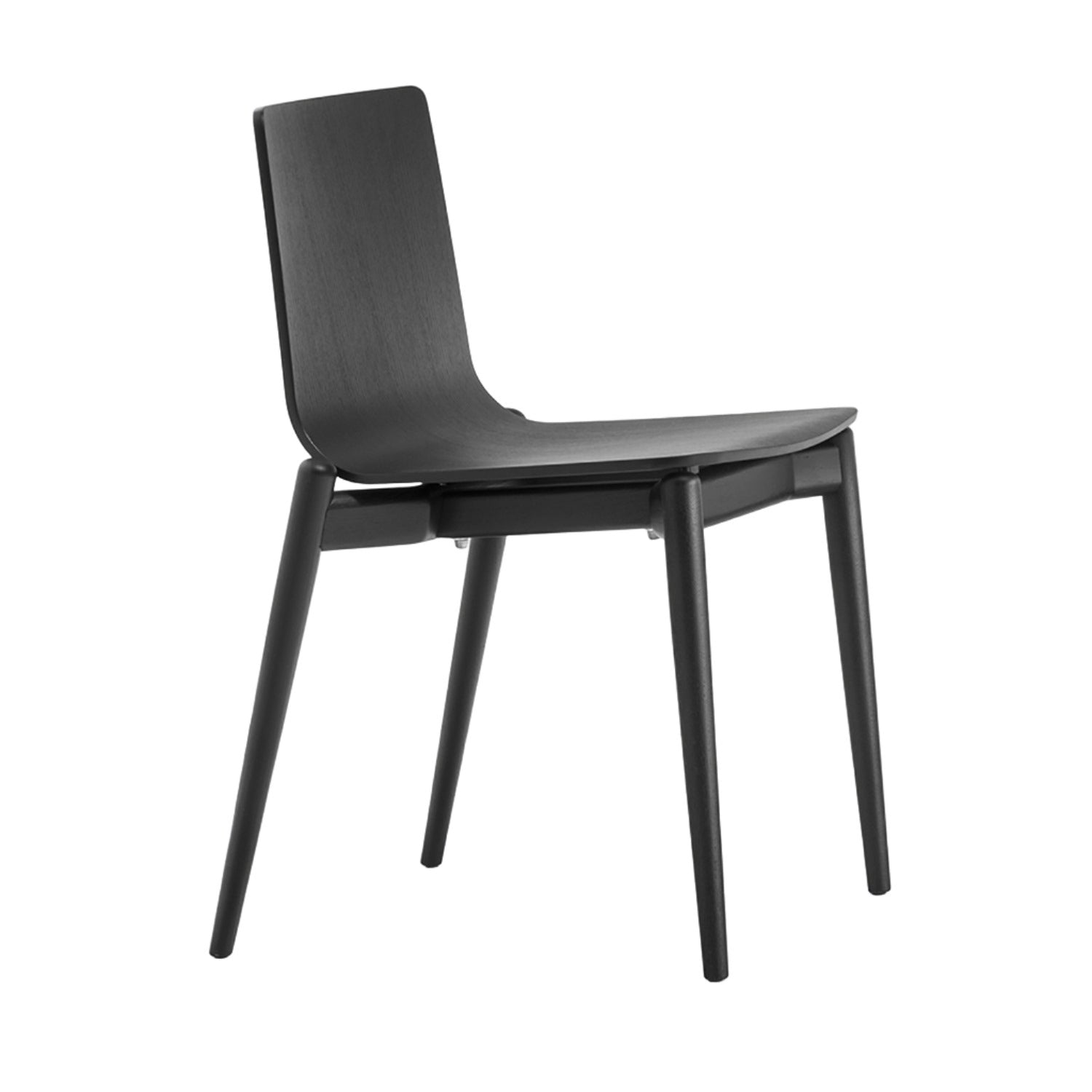 Pedrali Malmo 390 Dining Chair in black