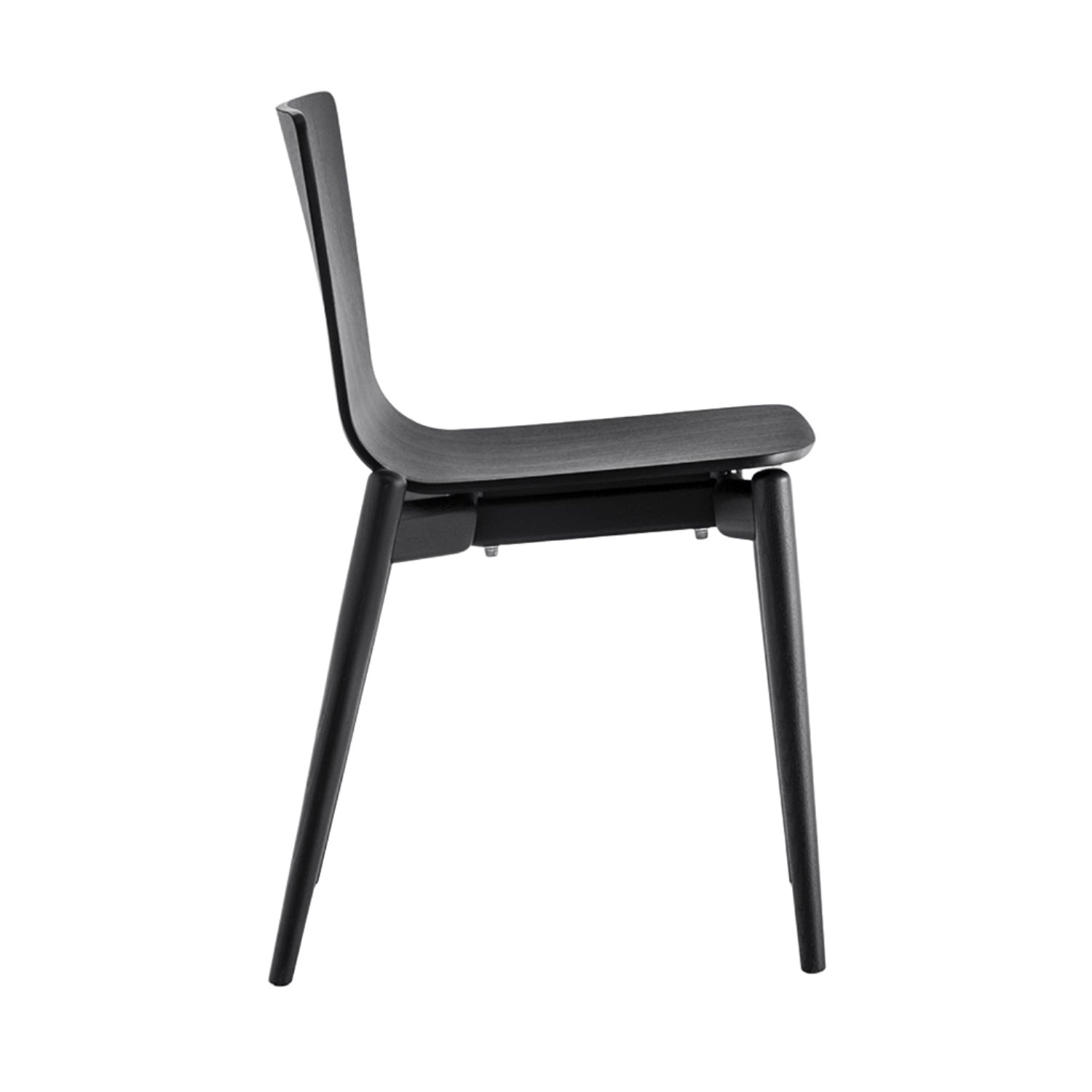 Pedrali Malmo 390 Dining Chair in black