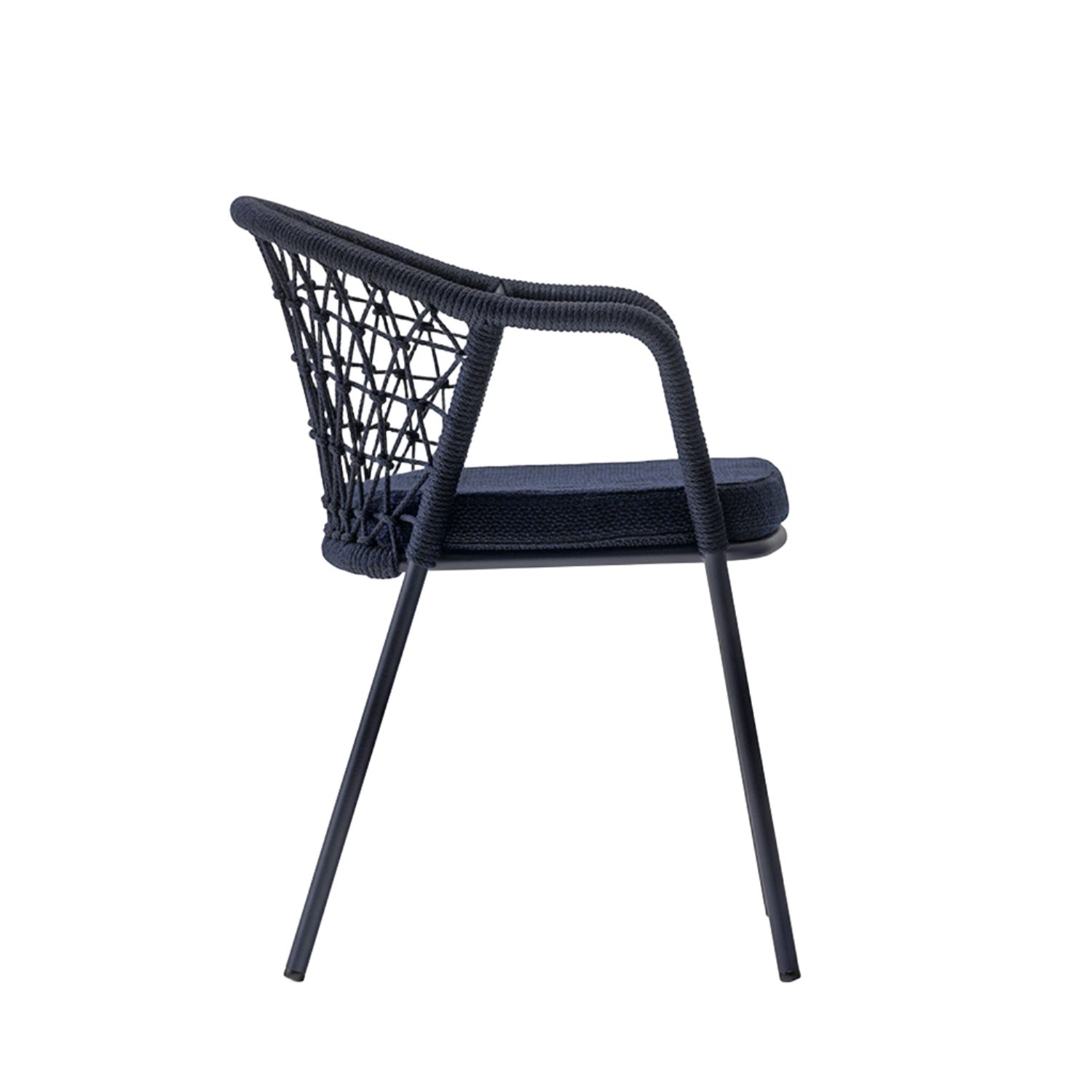 Pedrali Panarea 3675 Outdoor Dining Chair in blue