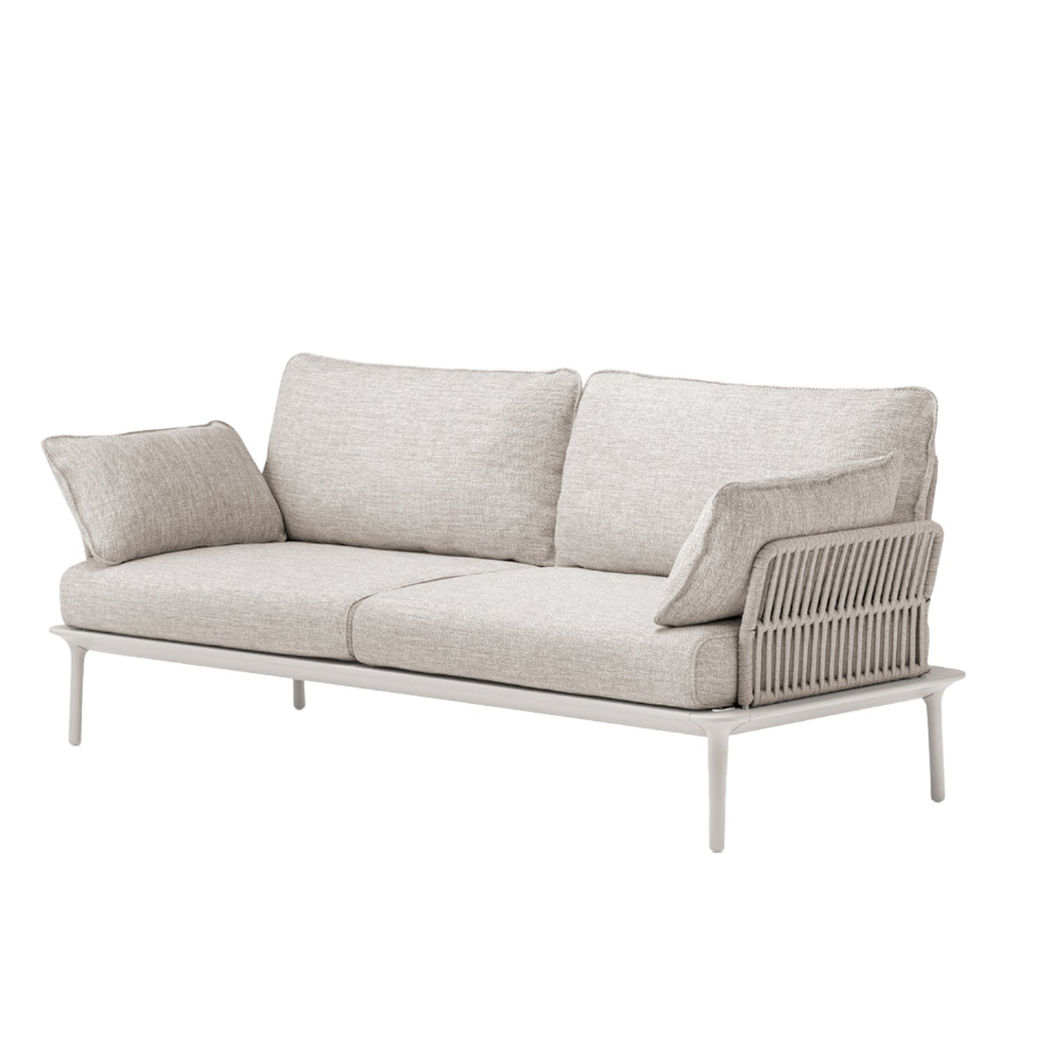 Pedrali Reva Twist sofa with beige cord