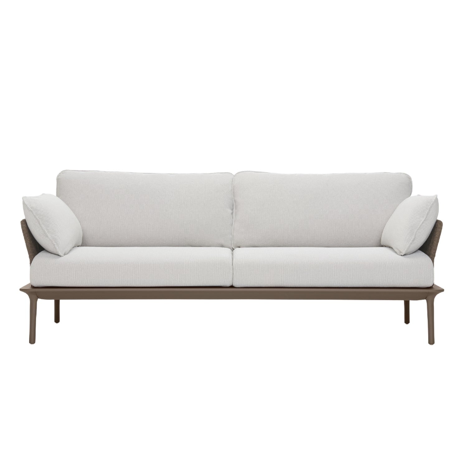 Pedrali Reva Twist sofa with brown cord