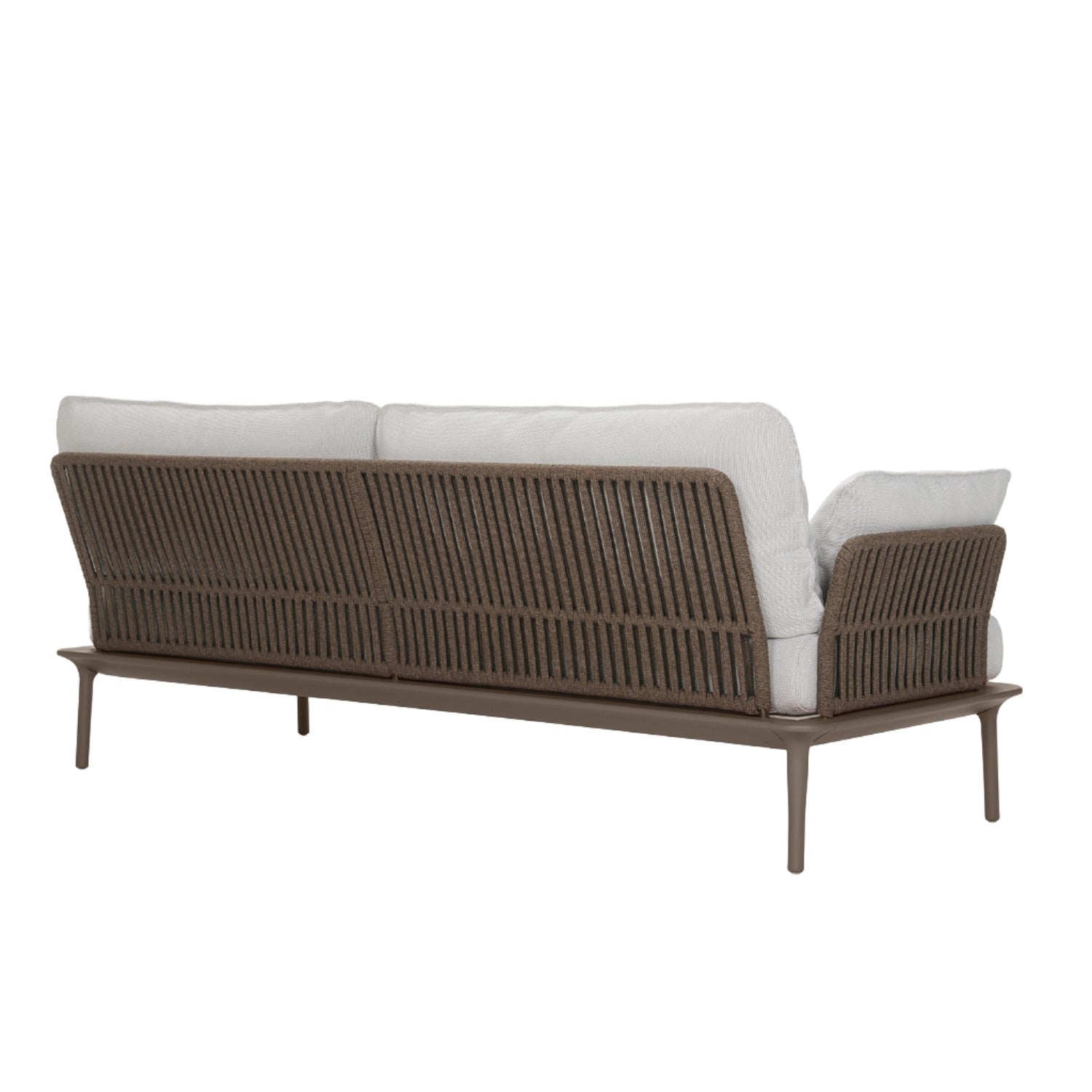 Pedrali Reva Twist sofa with brown cord