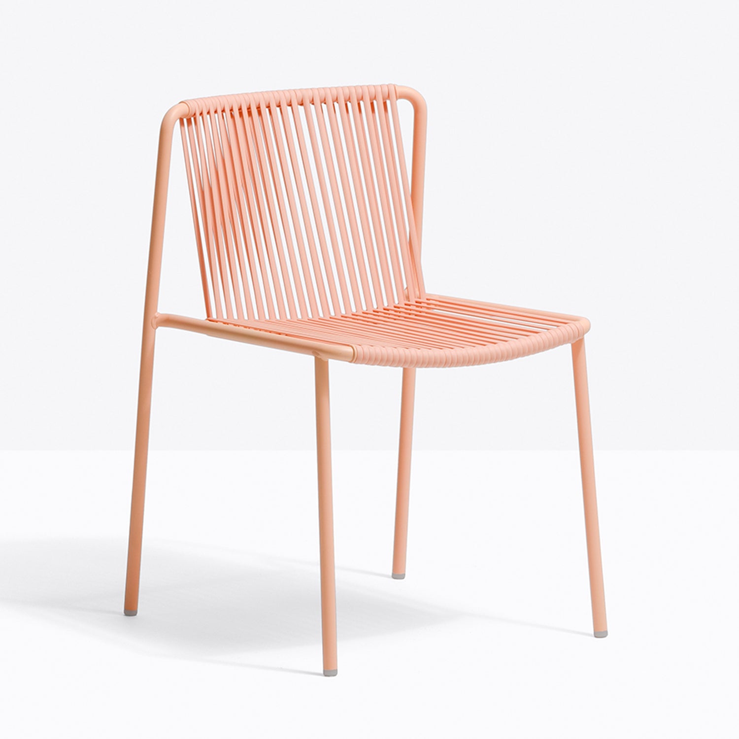 Pedrali Tribeca 3660 Outdoor Dining Chair in pink