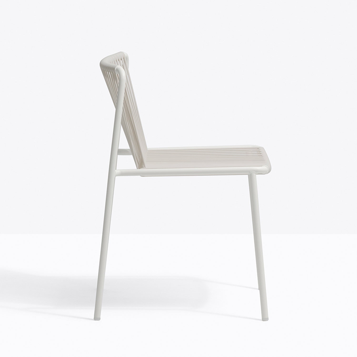 Pedrali Tribeca 3660 Outdoor Dining Chair in white