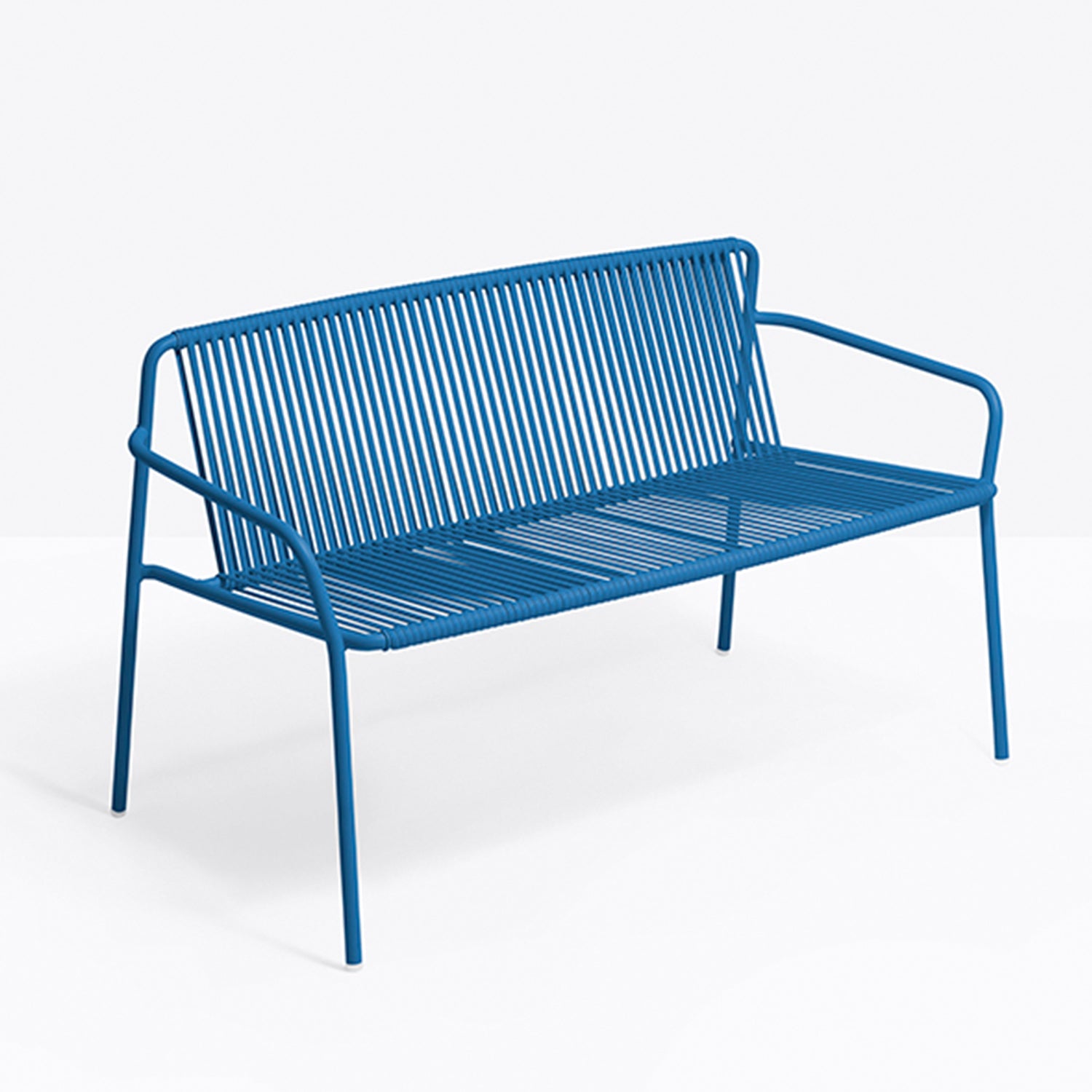 Pedrali 3666 2 Seater Outdoor Sofa in blue