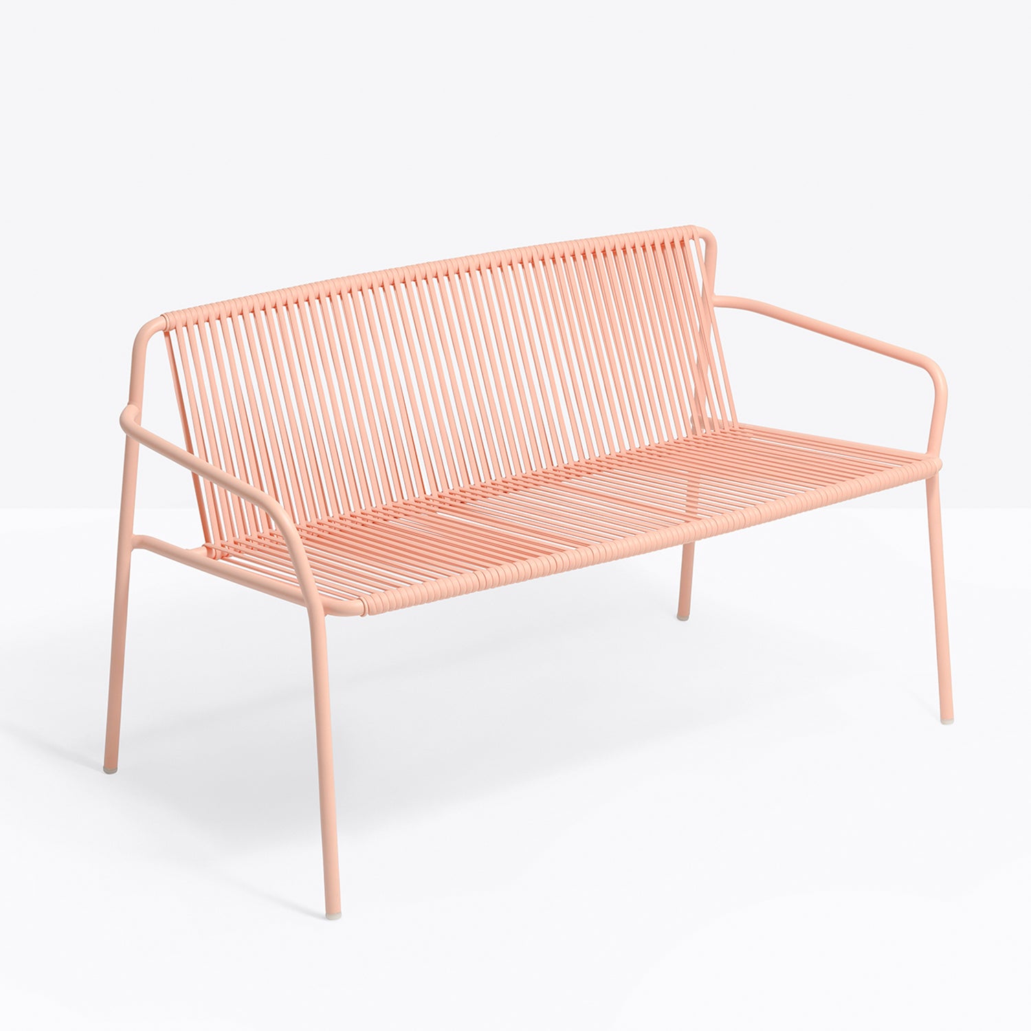 Pedrali 3666 2 Seater Outdoor Sofa in pink