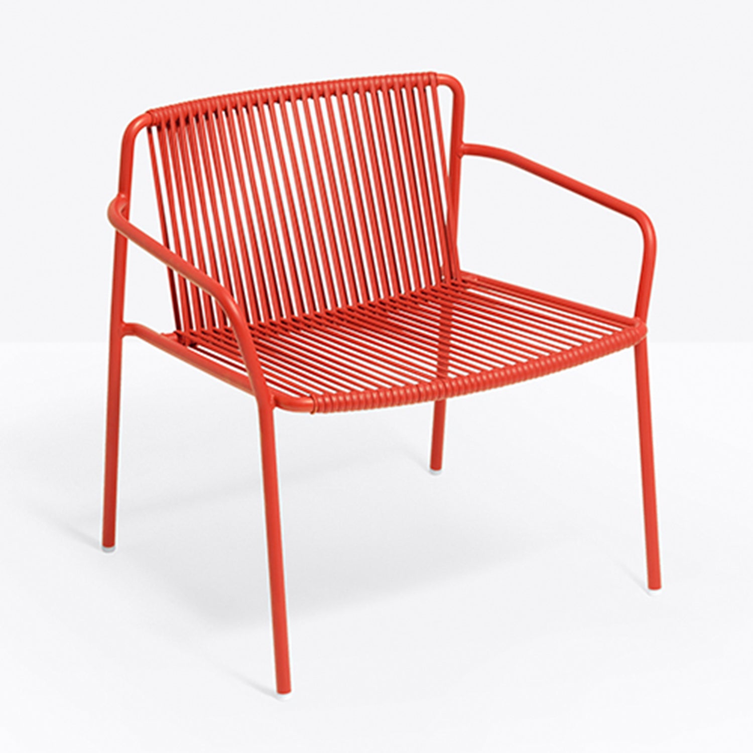 Pedrali Tribeca 3669 Lounge Chair in red